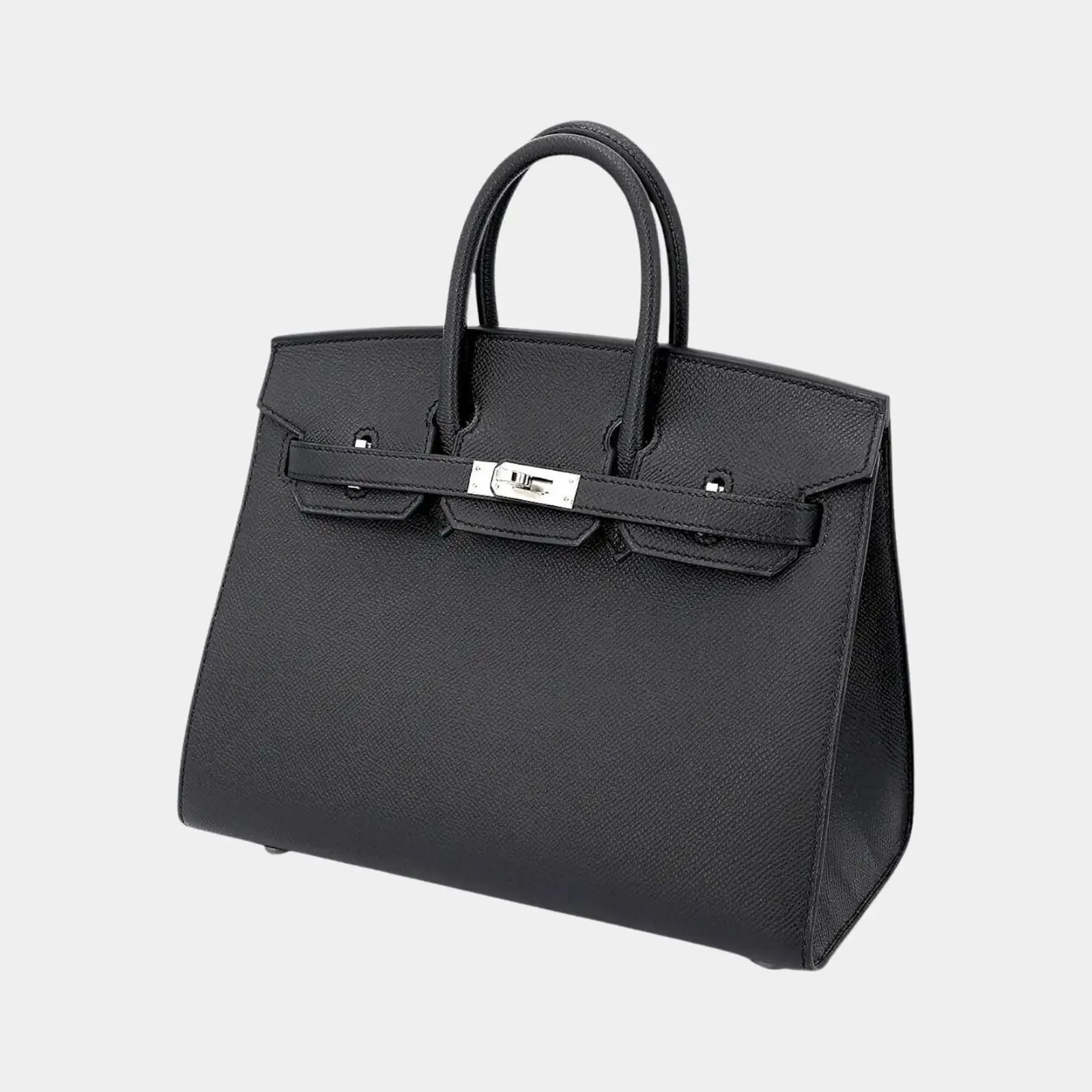 Hermès Birkin 25 Black Epsom PHW