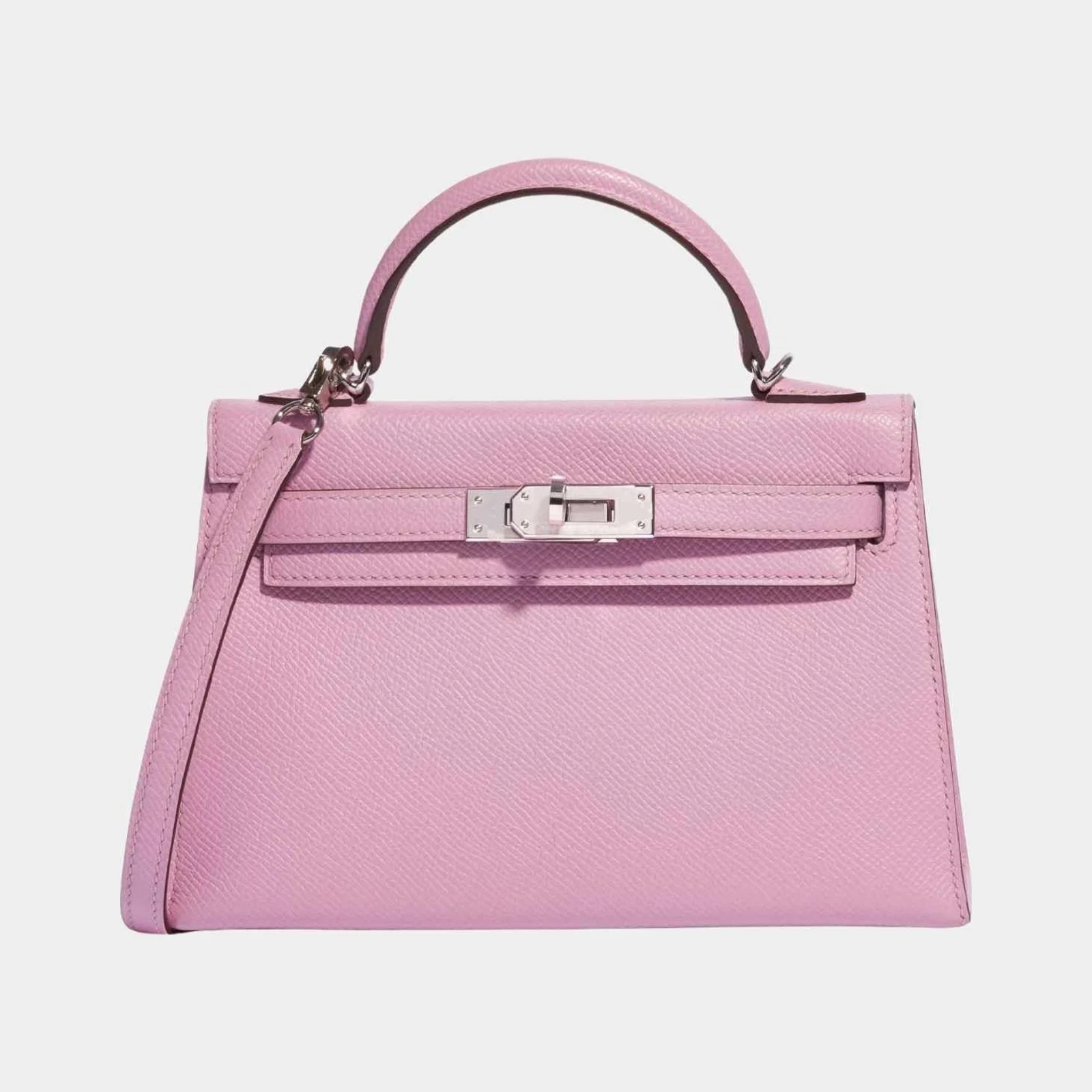 Hermès Mini Kelly Mauve Sylvestre