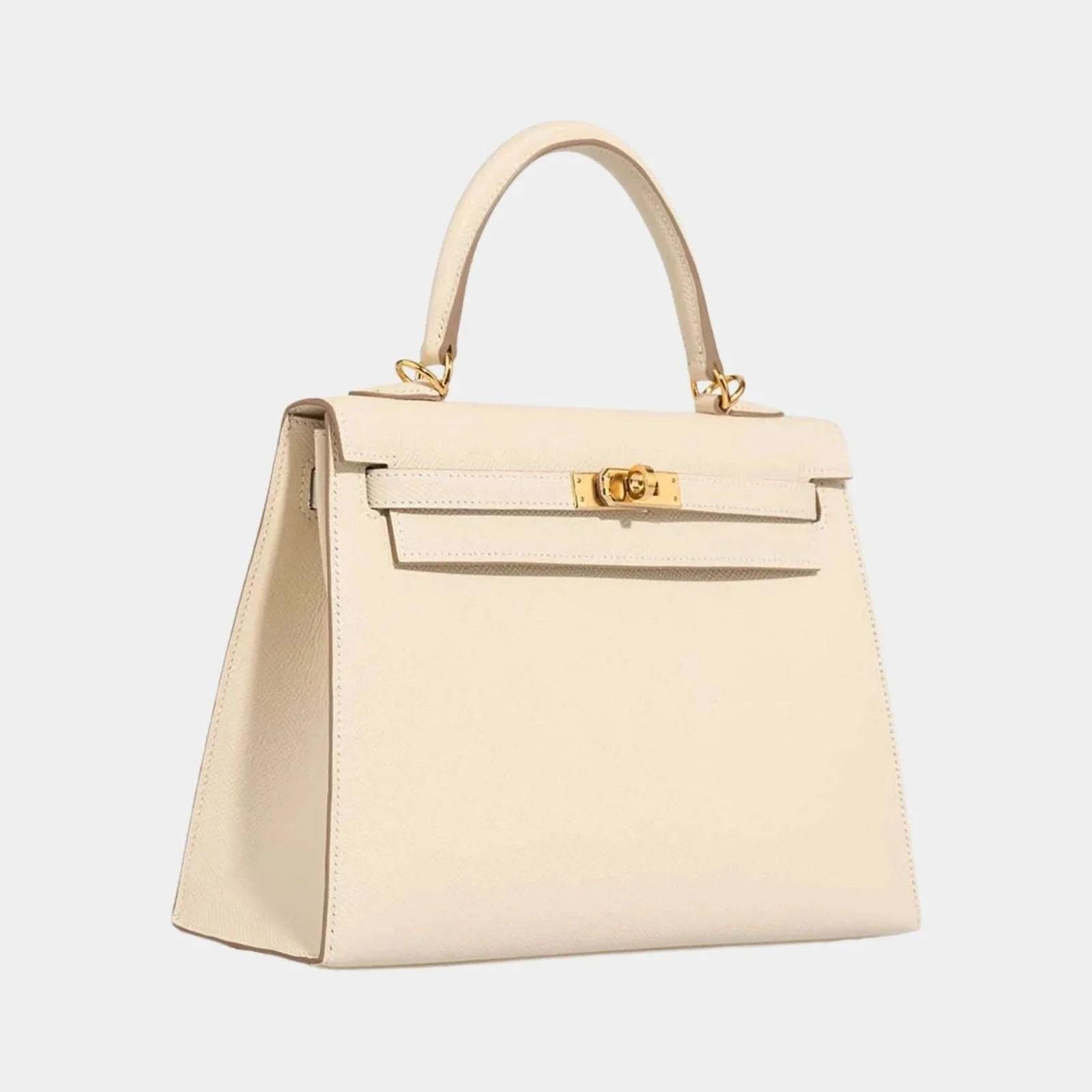 Hermès Kelly 25 Craie GHW