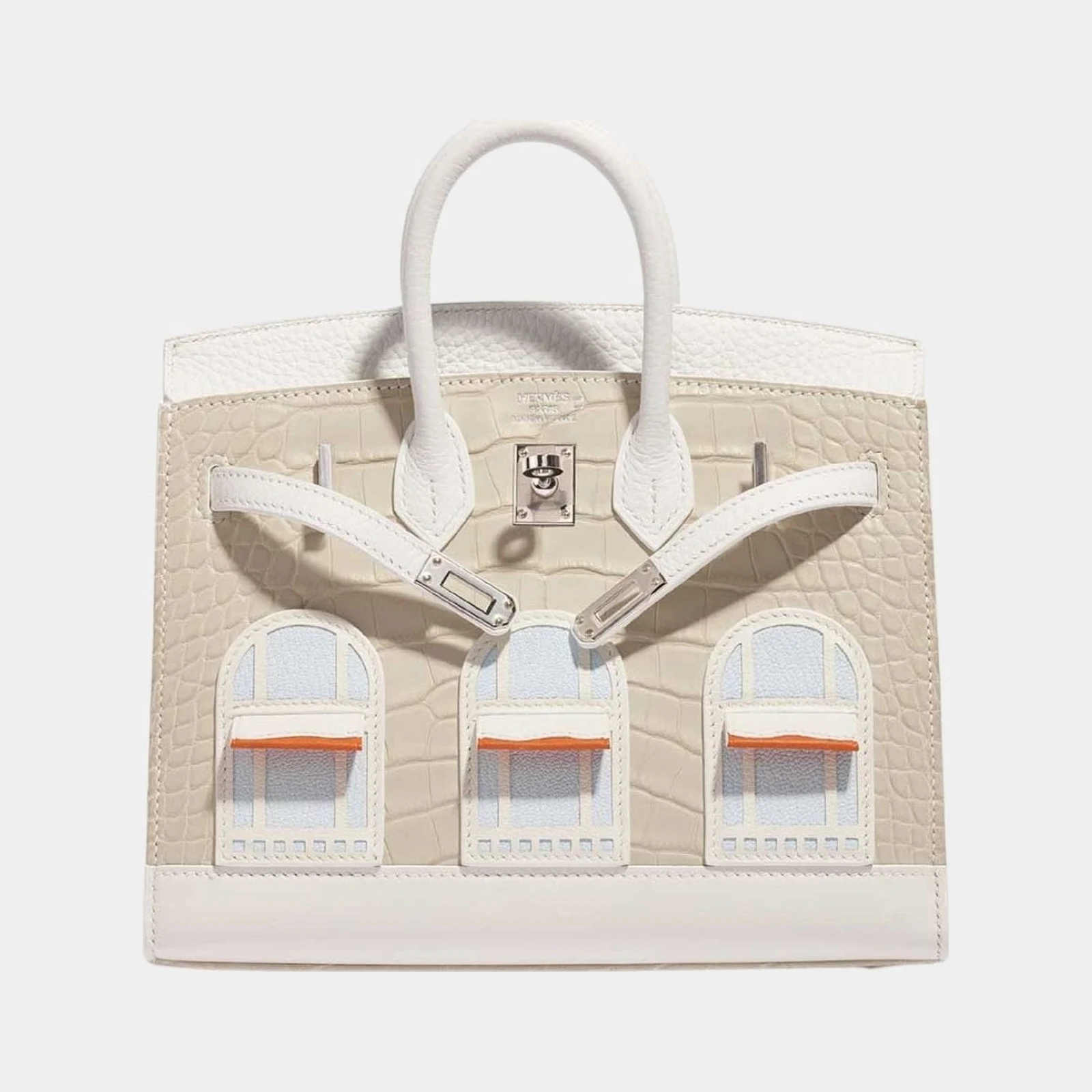 Hermès Birkin 20 Faubourg Sous la Neige PHW