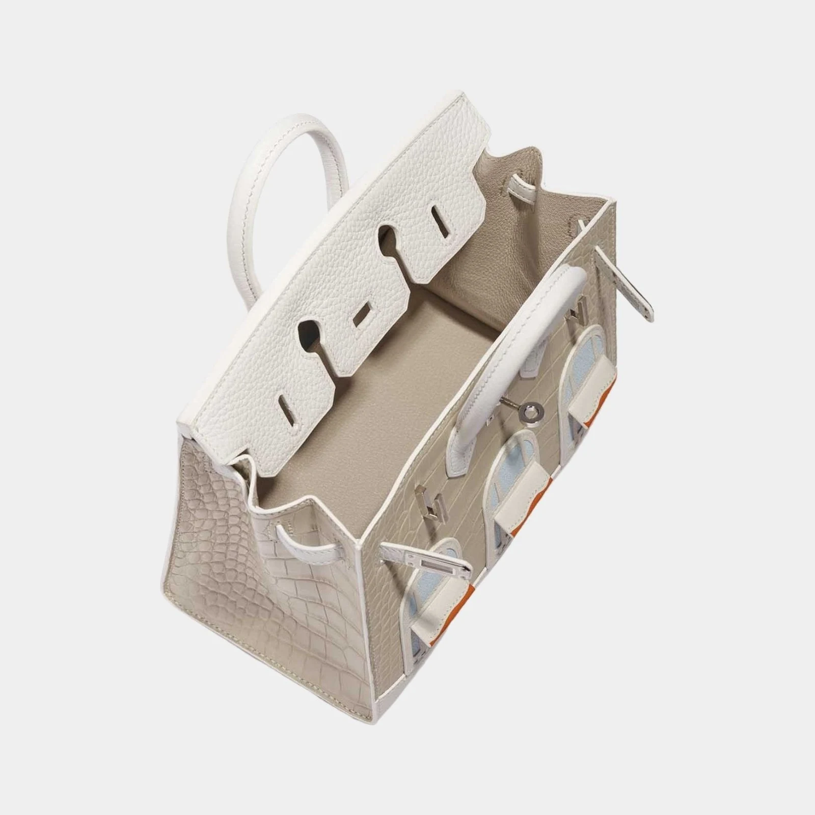 Hermès Birkin 20 Faubourg Sous la Neige PHW