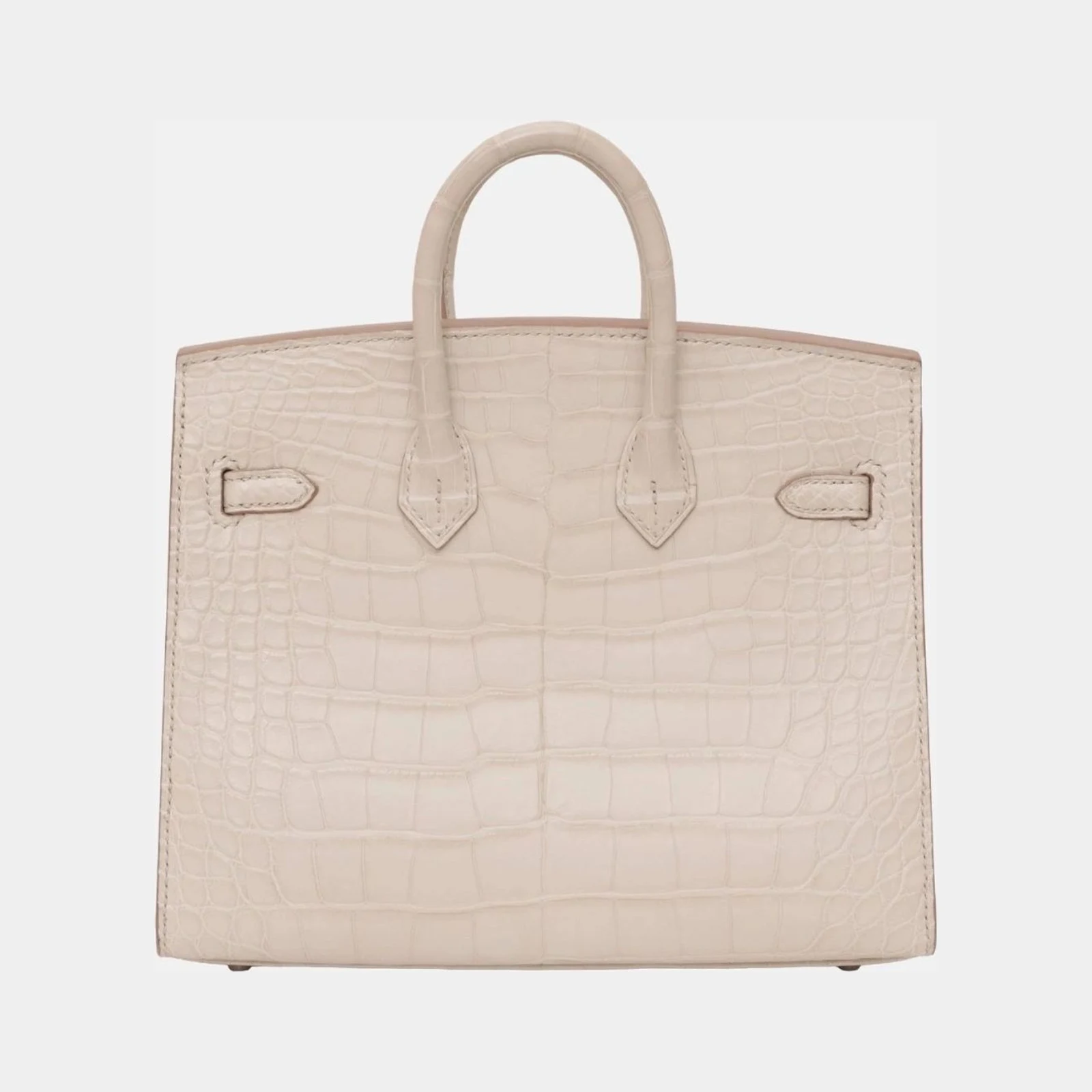 Hermès Birkin 20 Béton Matte Alligator PHW