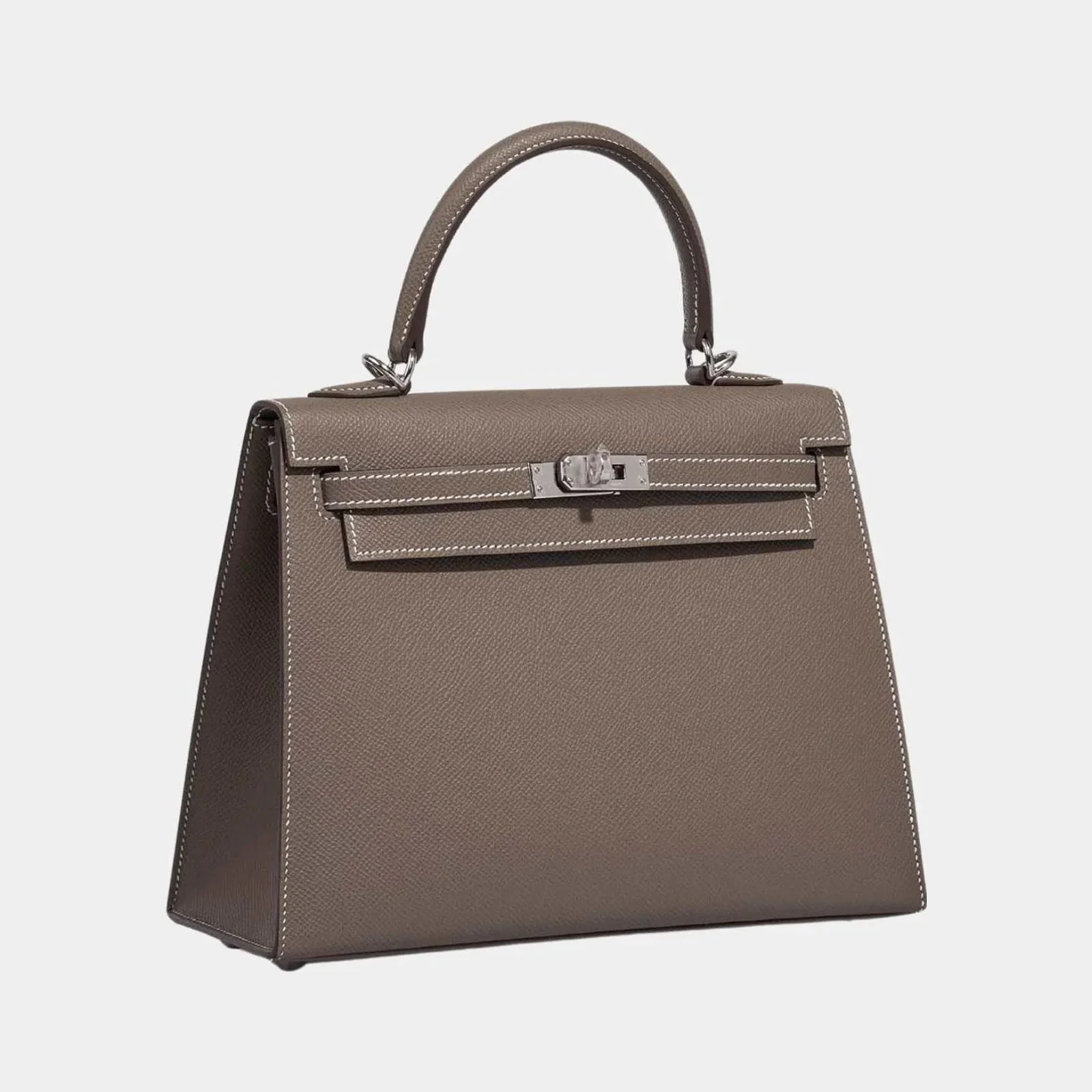 Hermès Kelly 25 Etoupe Epsom PHW