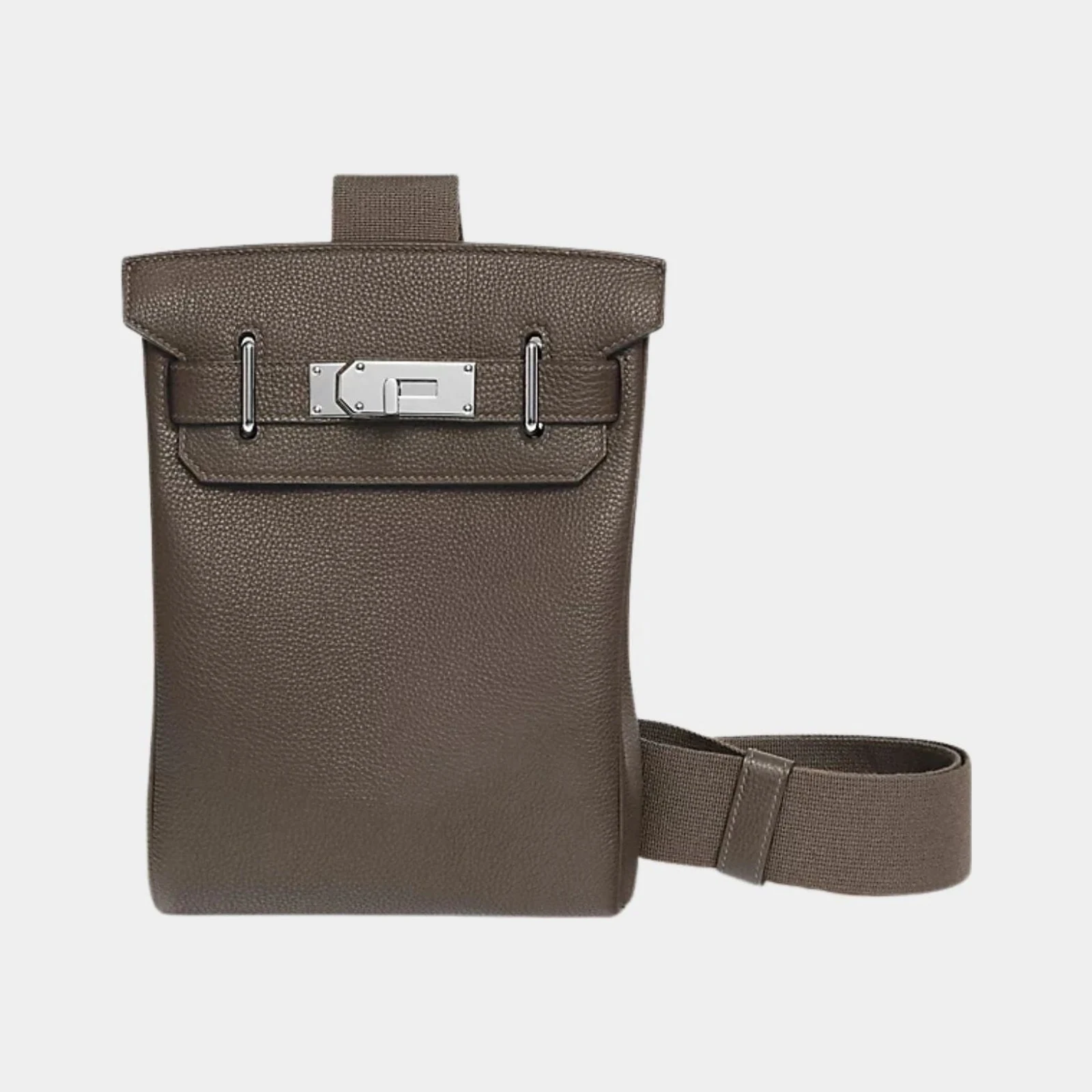 Hermès Hac a Dos PM Togo Gris Etain PHW