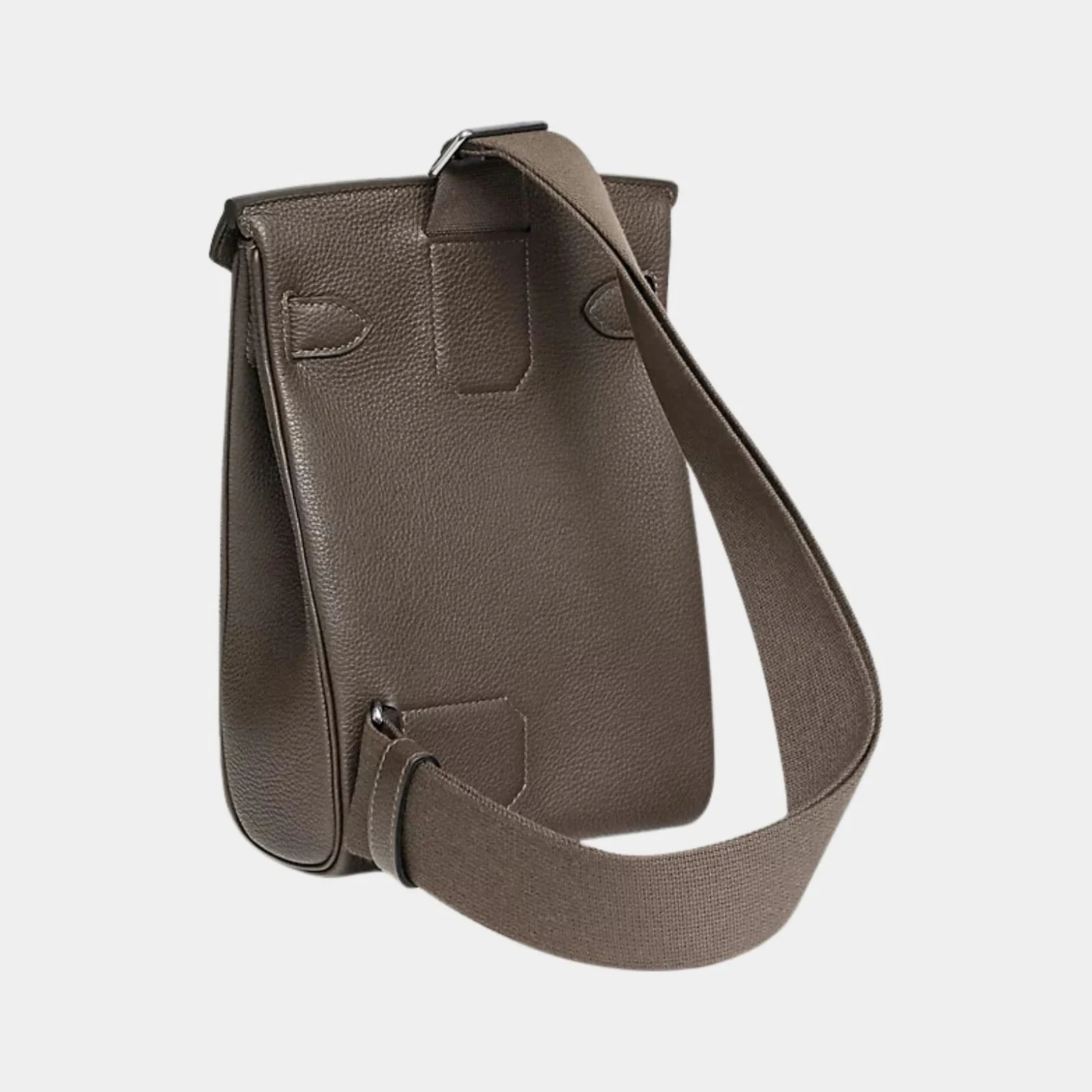 Hermès Hac a Dos PM Togo Gris Etain PHW