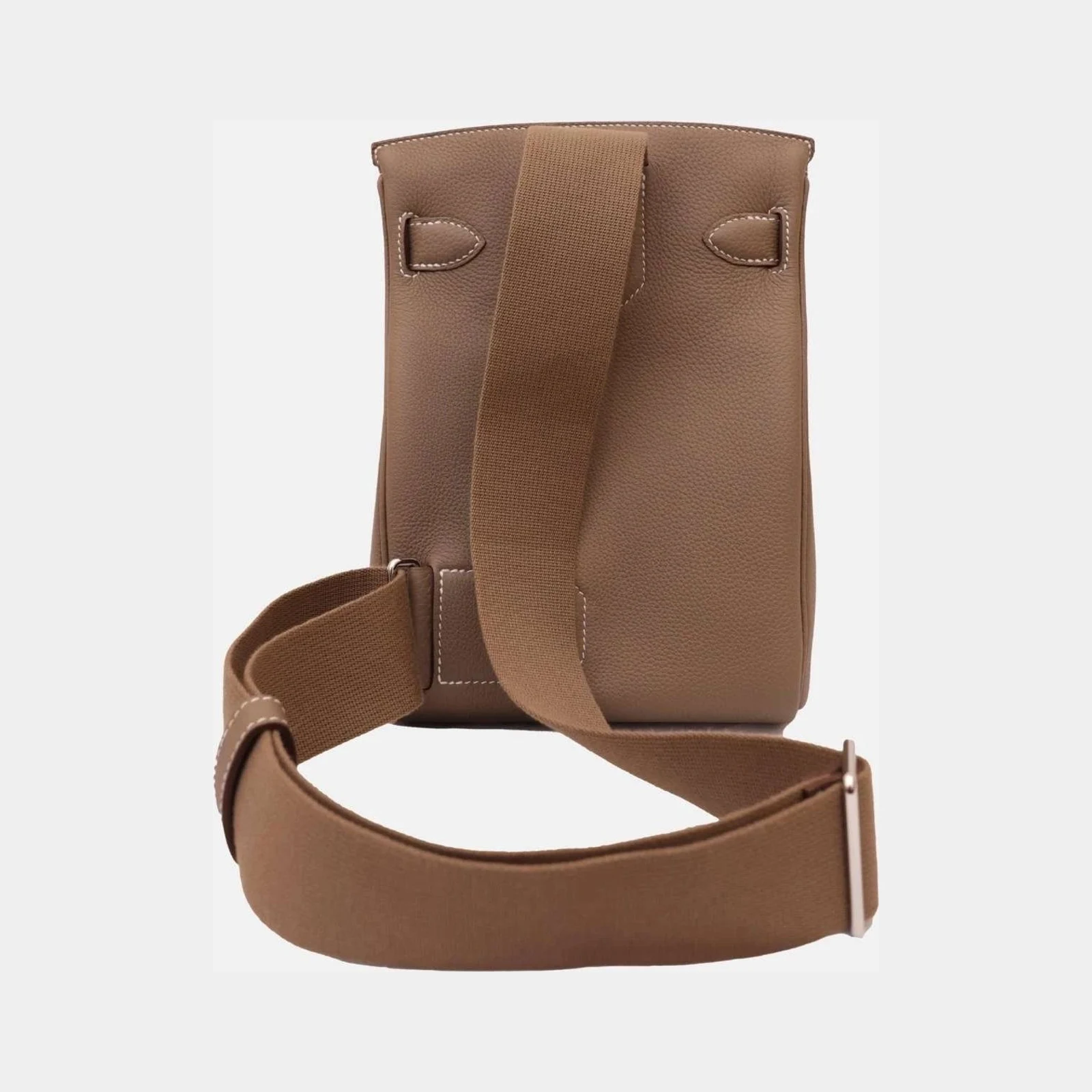 Hermès HAC A Dos PM Etoupe Togo PHW