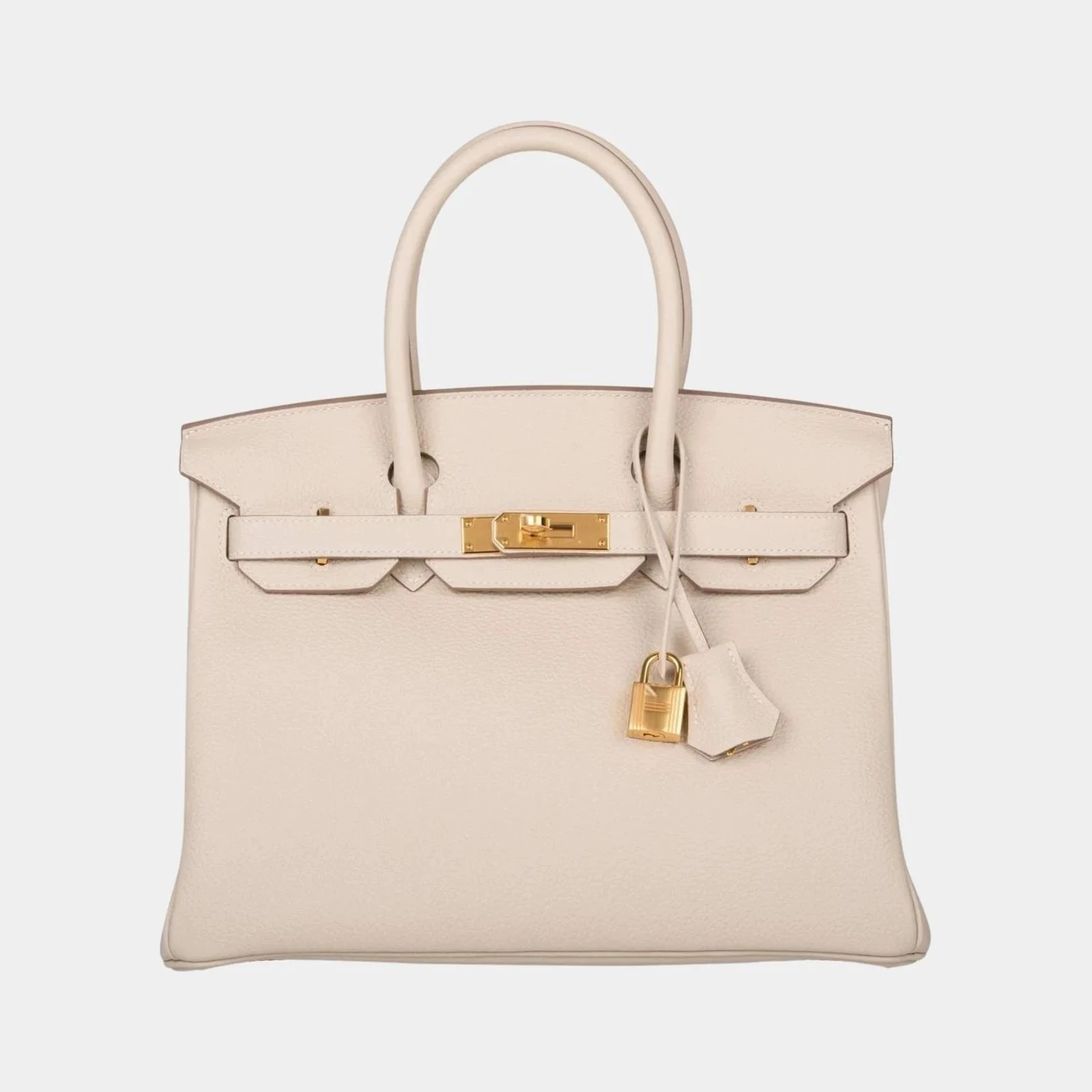 Hermès Birkin 30 Togo Craie GHW