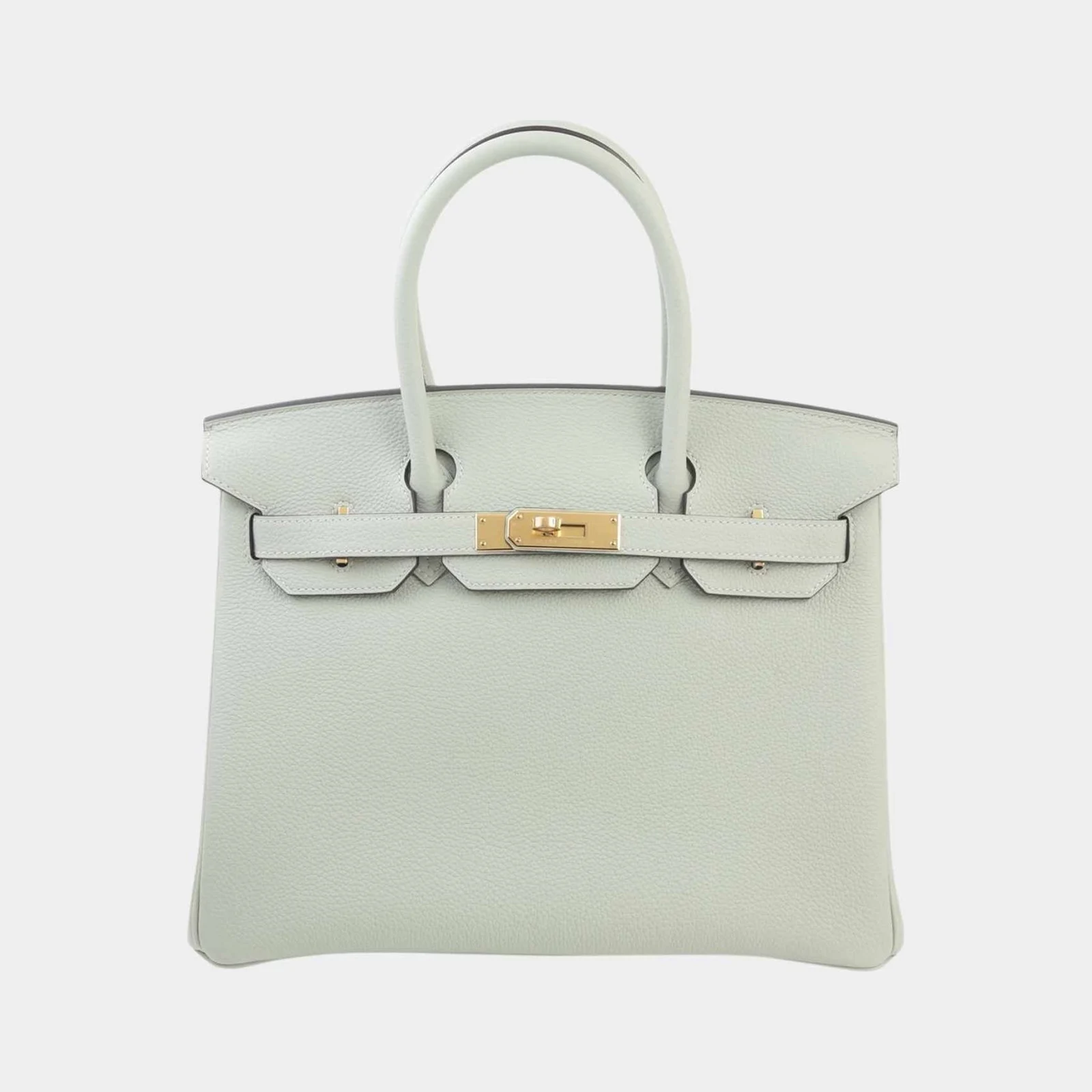 Hermès Birkin 30 Togo Gris Neve GHW