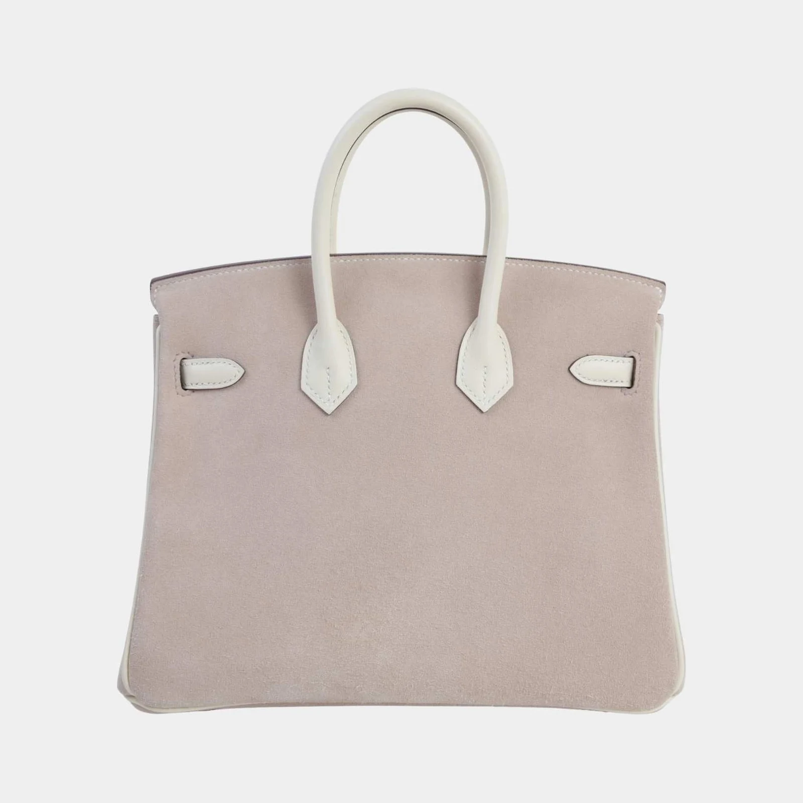 Hermès Birkin 30 Swift Grizzly Glycine/Nata PHW