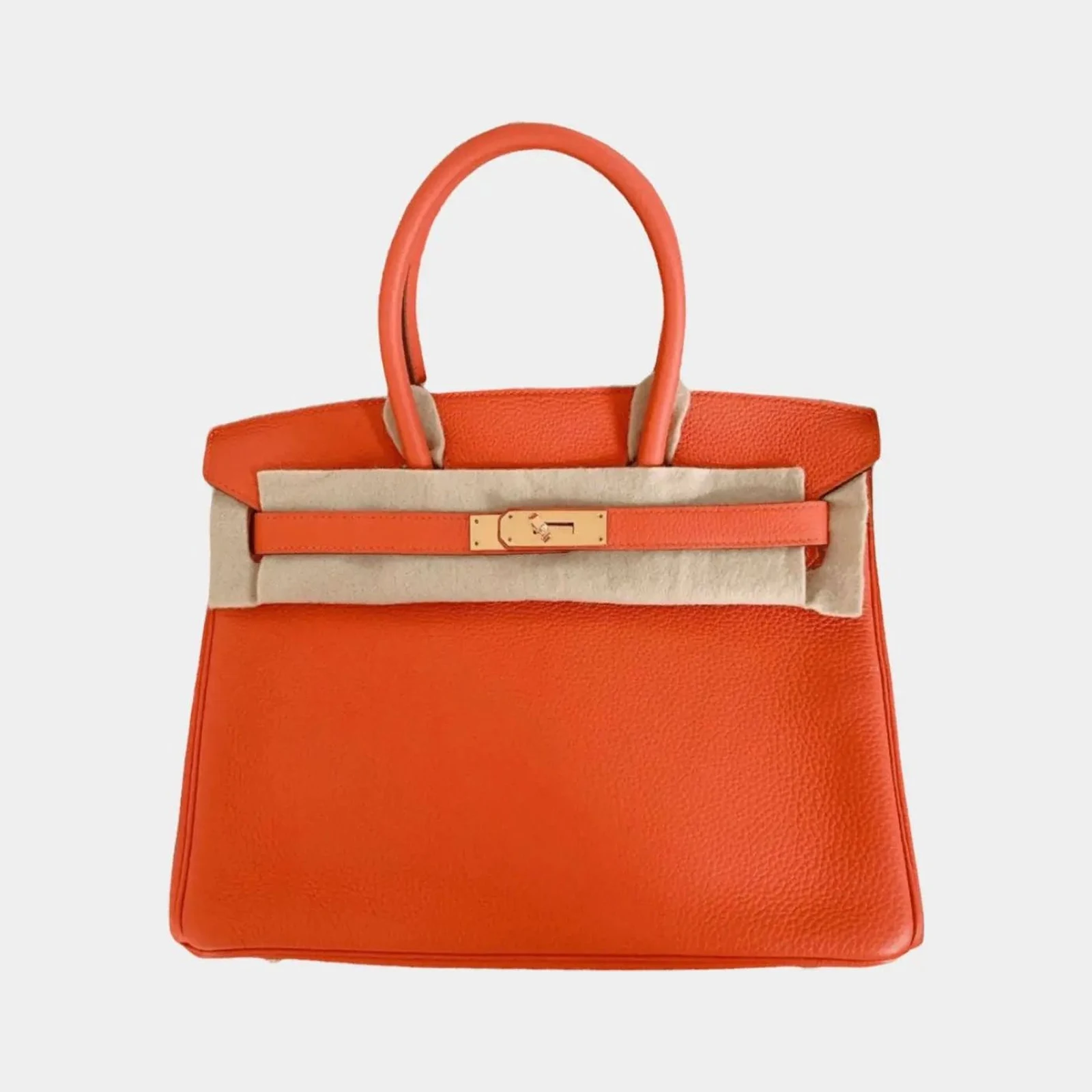 Hermès Birkin 30 Togo Feu Orange GHW