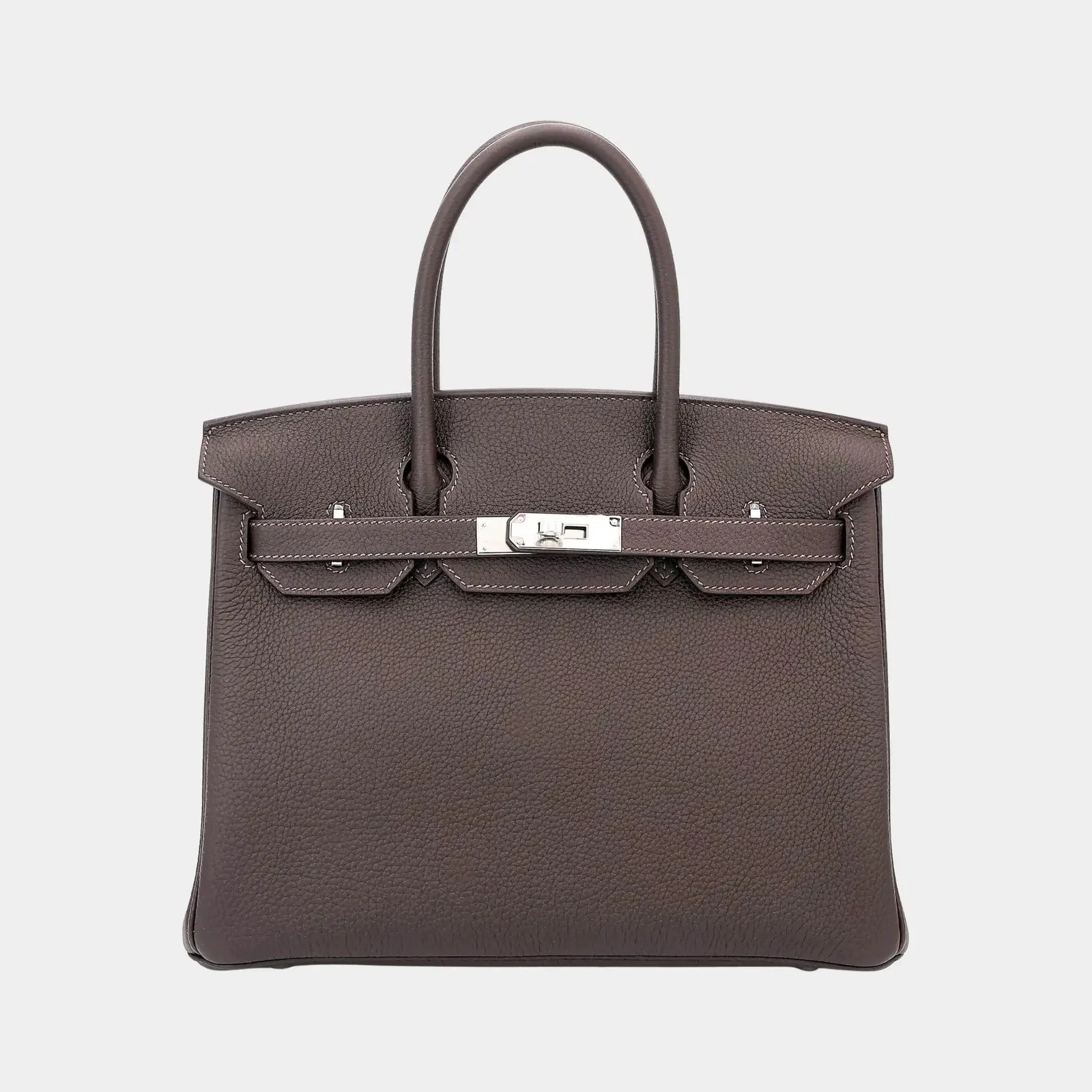 Hermès Birkin 30 Togo Bai Brun PHW