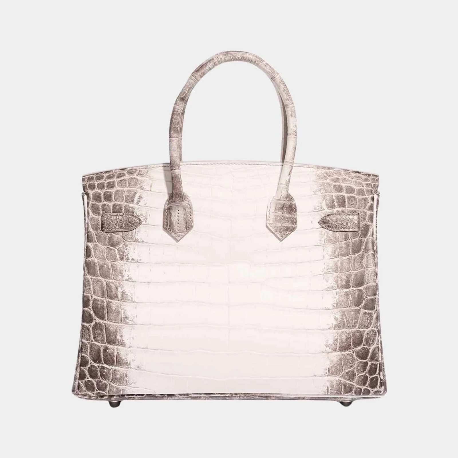 Hermès Birkin 30 Matte Alligator Himalaya Blanc PHW