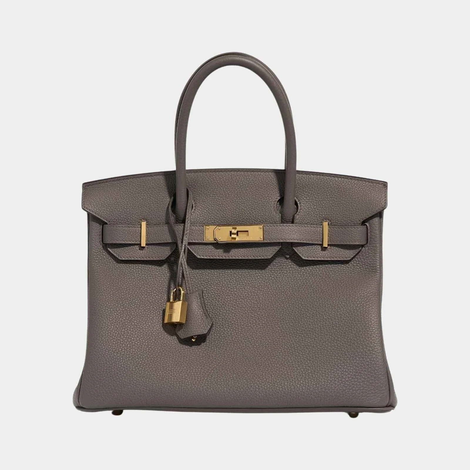 Hermès Birkin 30 Togo Gris Etain GHW