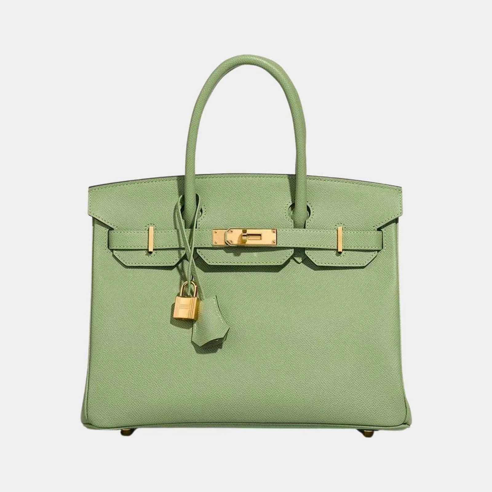 Hermès Birkin 30 Epsom Vert Criquet GHW