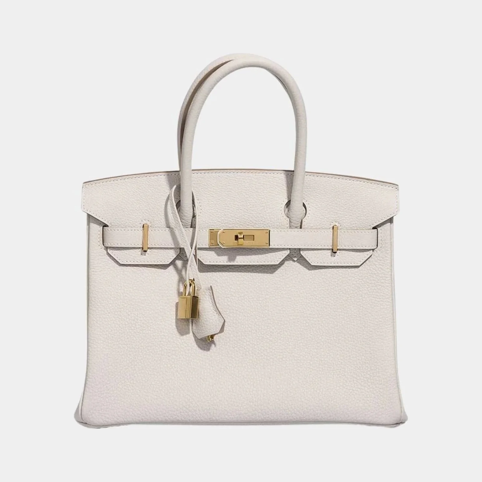 Hermès Birkin 30 Togo Gris Pale GHW
