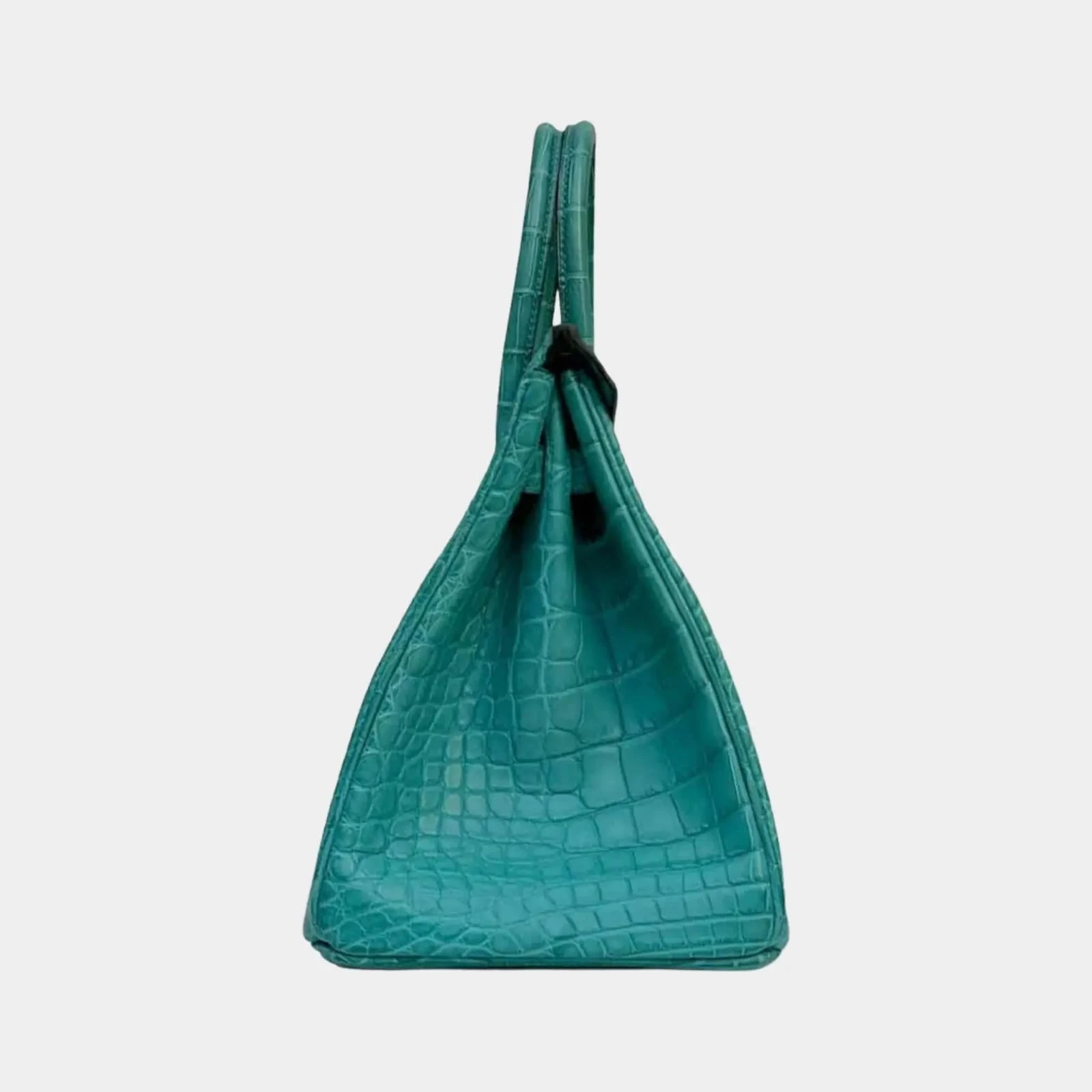 Hermès Birkin 30 Niloticus Crocodile Bleu Paon PHW