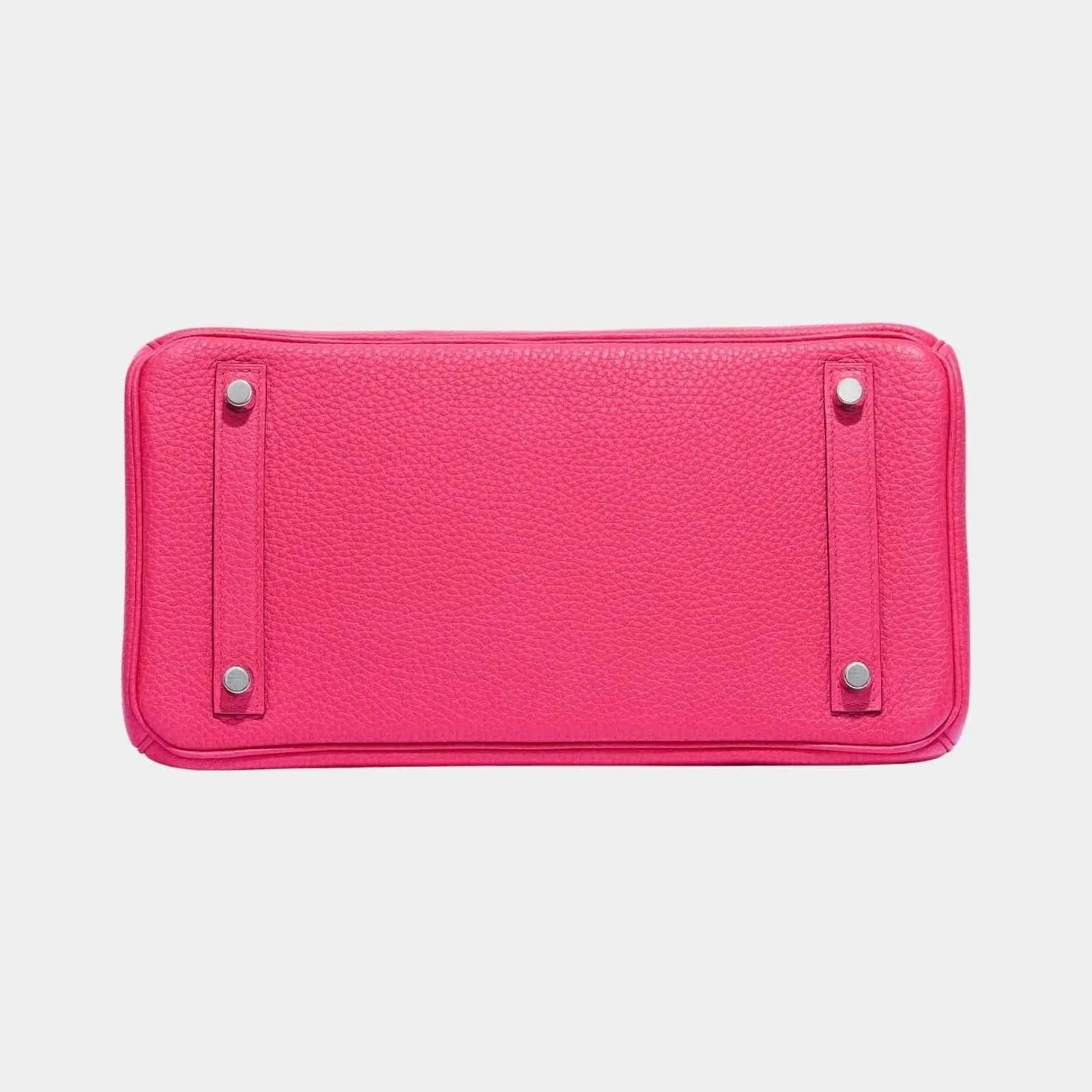 Hermès Birkin 30 Clemence Taurillon Rose Extreme PHW