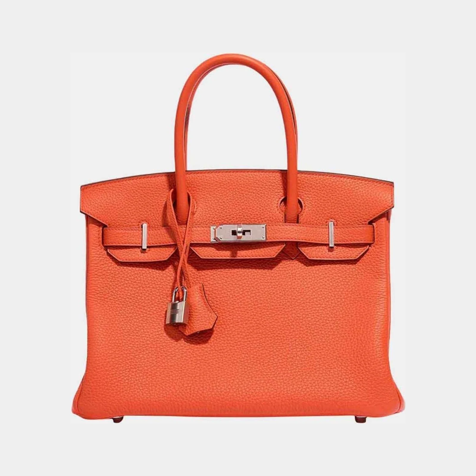 Hermès Birkin 30 Togo Orange Poppy PHW