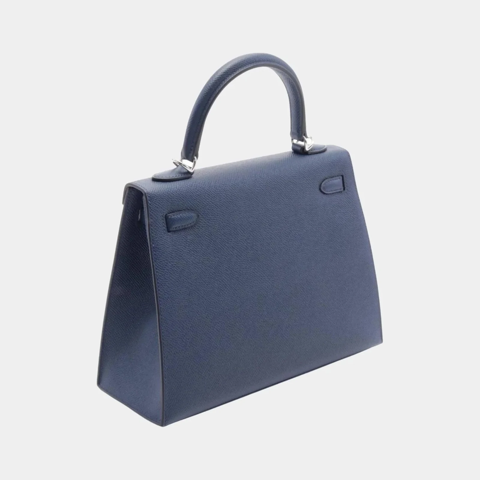 Hermès Kelly 25 Epsom Bleu Nuit PHW