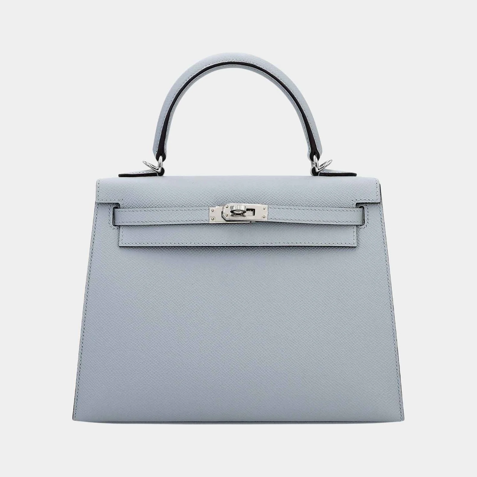Hermès Kelly 25 HSS Verso Epsom Bleu Glacier/Bleu Electrique PHW