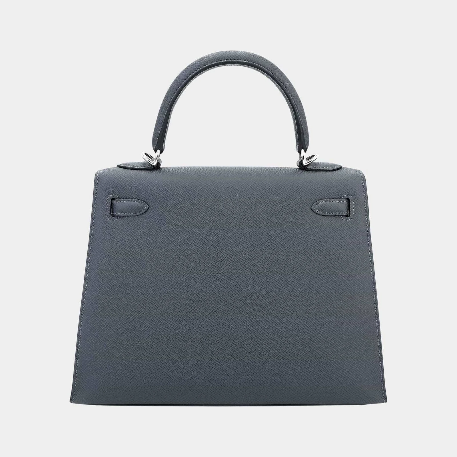 Hermès Kelly 25 Epsom Sellier Gris Misty PHW