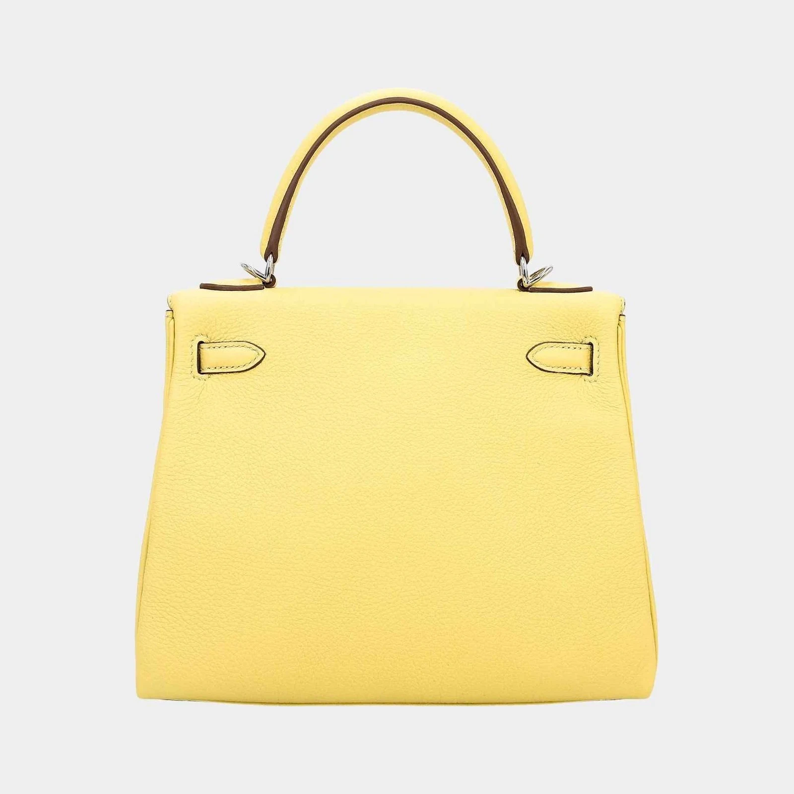 Hermès Kelly 25 Togo Jaune Poussin PHW