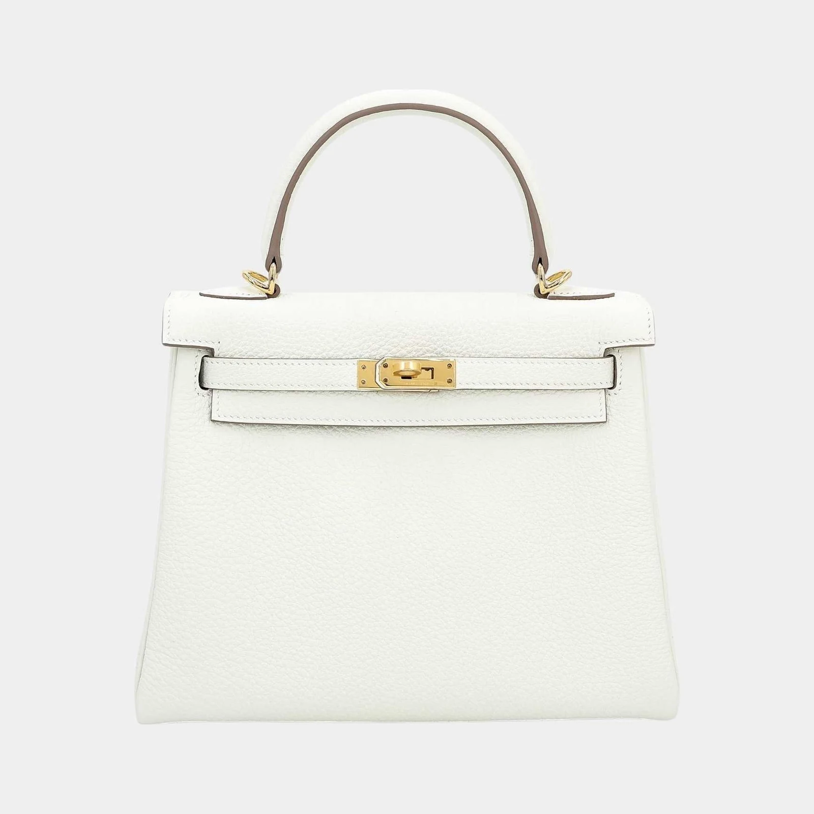 Hermès Kelly 25 Togo Mushroom GHW