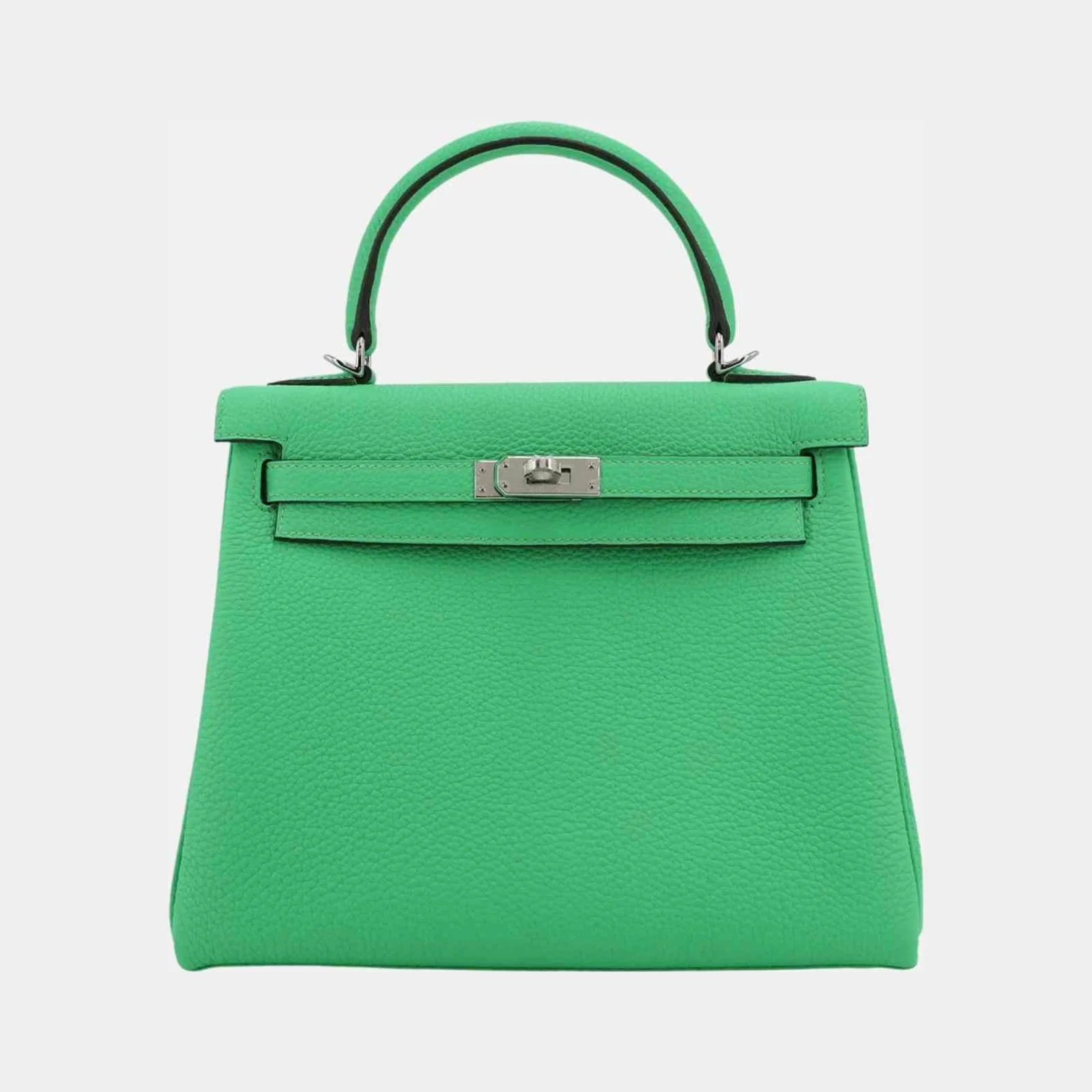 Hermès Kelly 25 Togo Vert Comics PHW