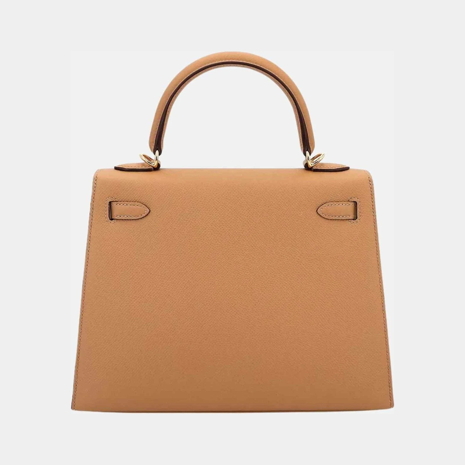 Hermès Kelly 25 Epsom Sellier Biscuit GHW