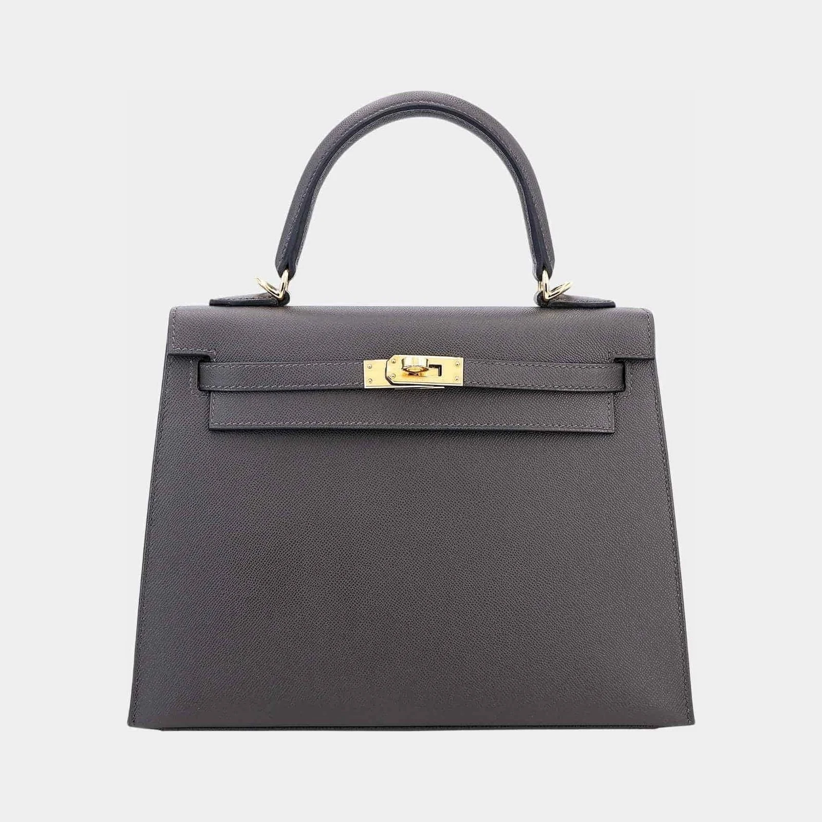Hermès Kelly 25 Madame Sellier Ardoise GHW