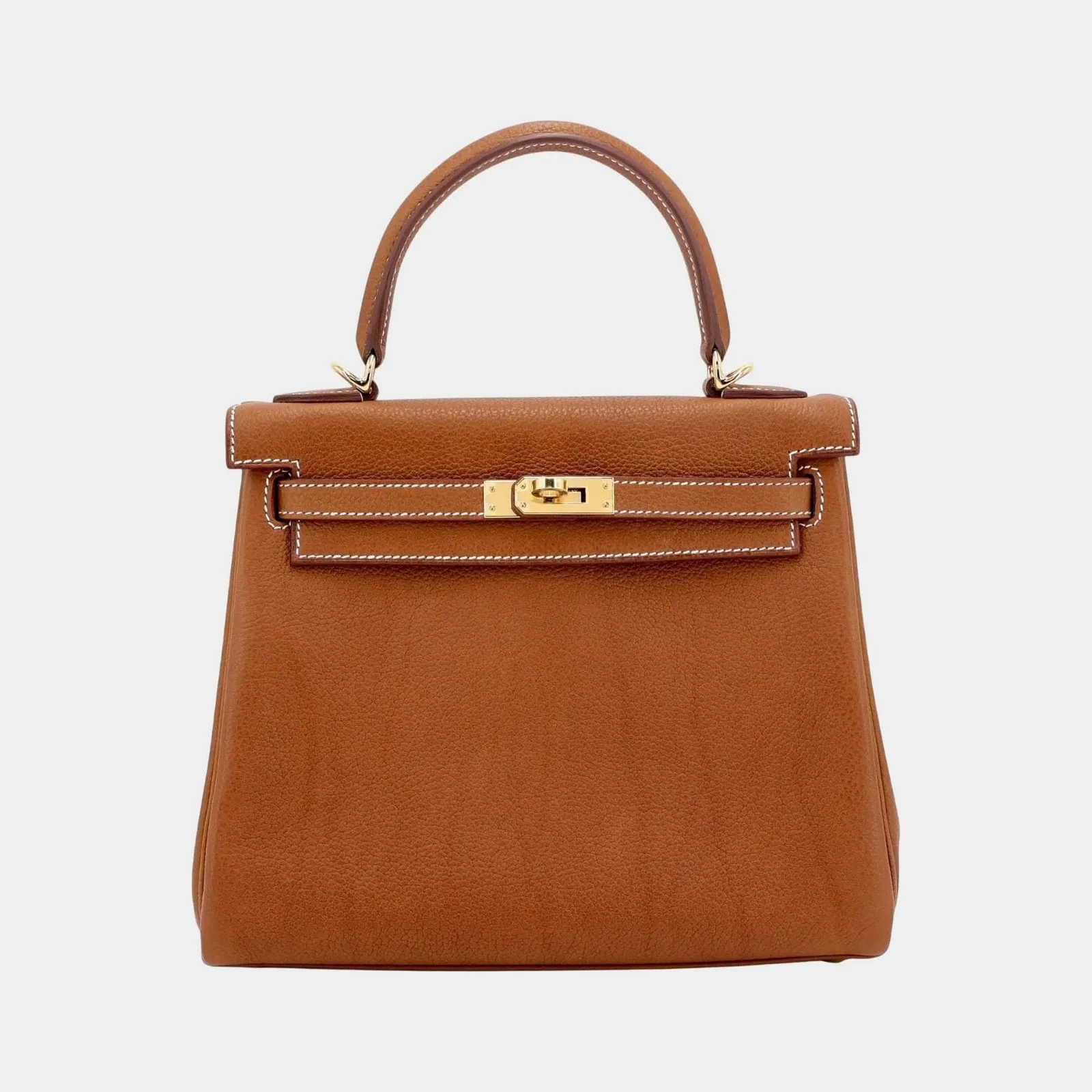 Hermès Kelly 25 Barenia Fauve GHW