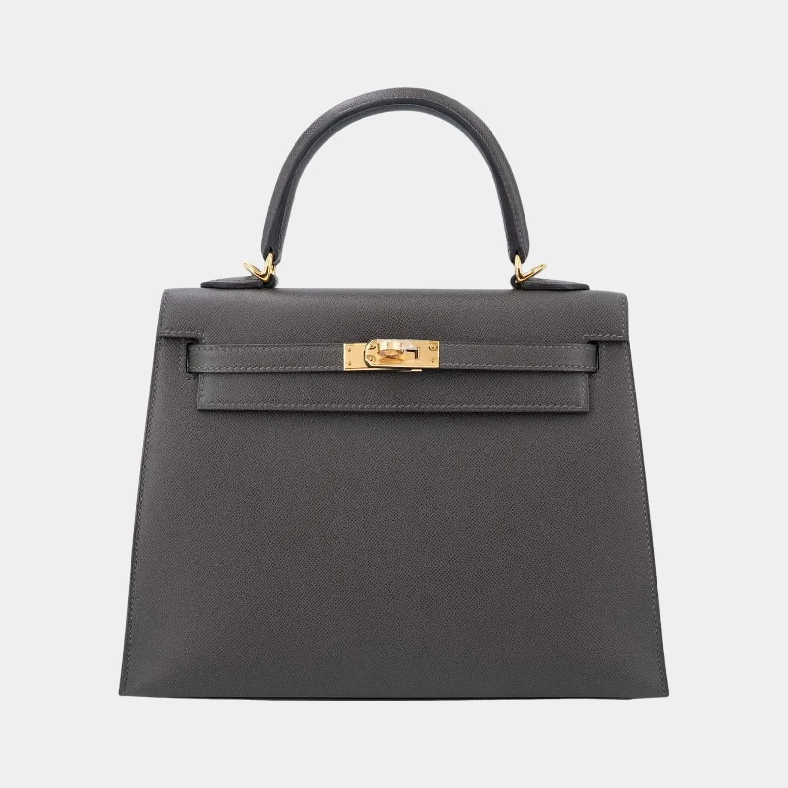 Hermès Kelly 25 Madame Graphite GHW