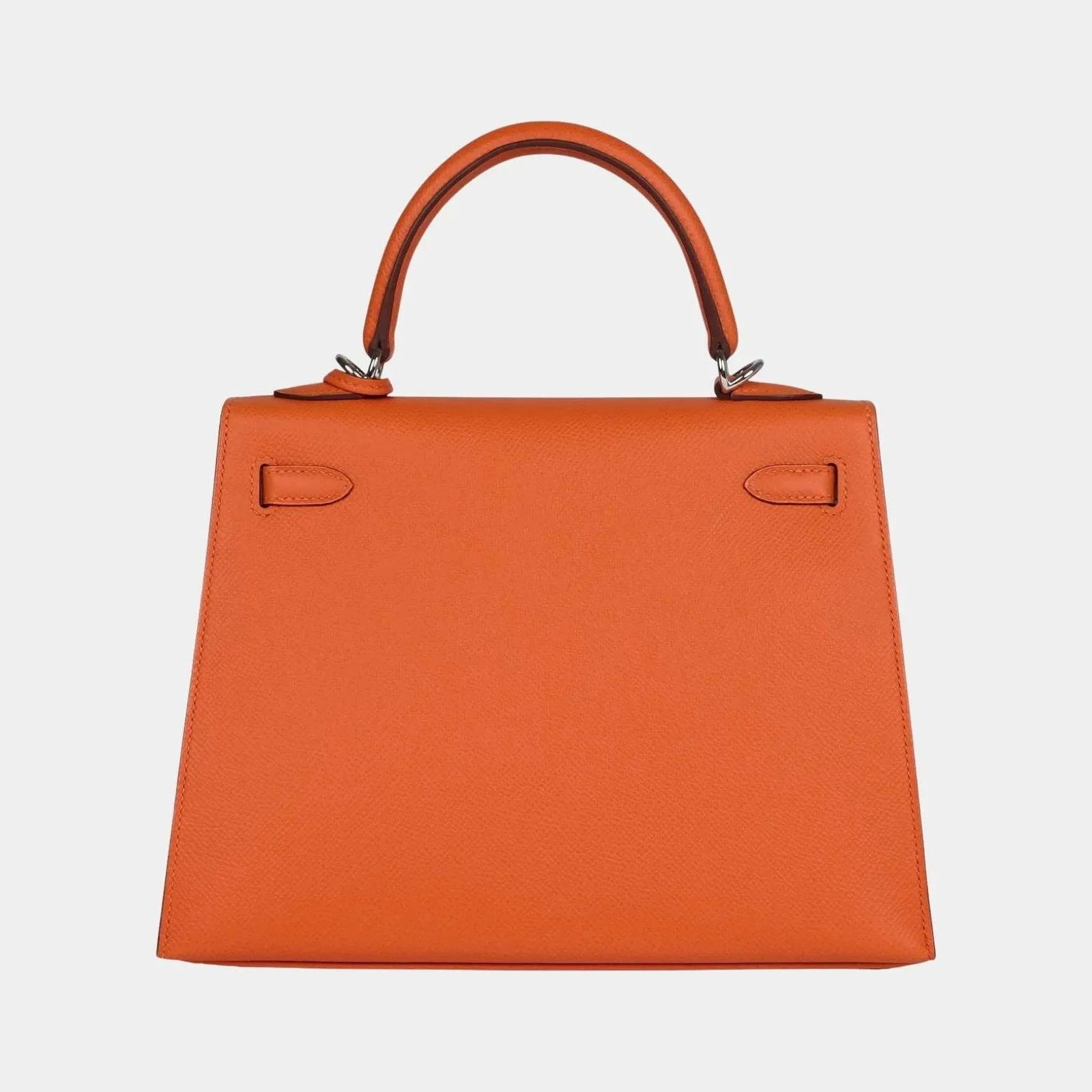 Hermès Kelly 25 Epsom Orange H PHW