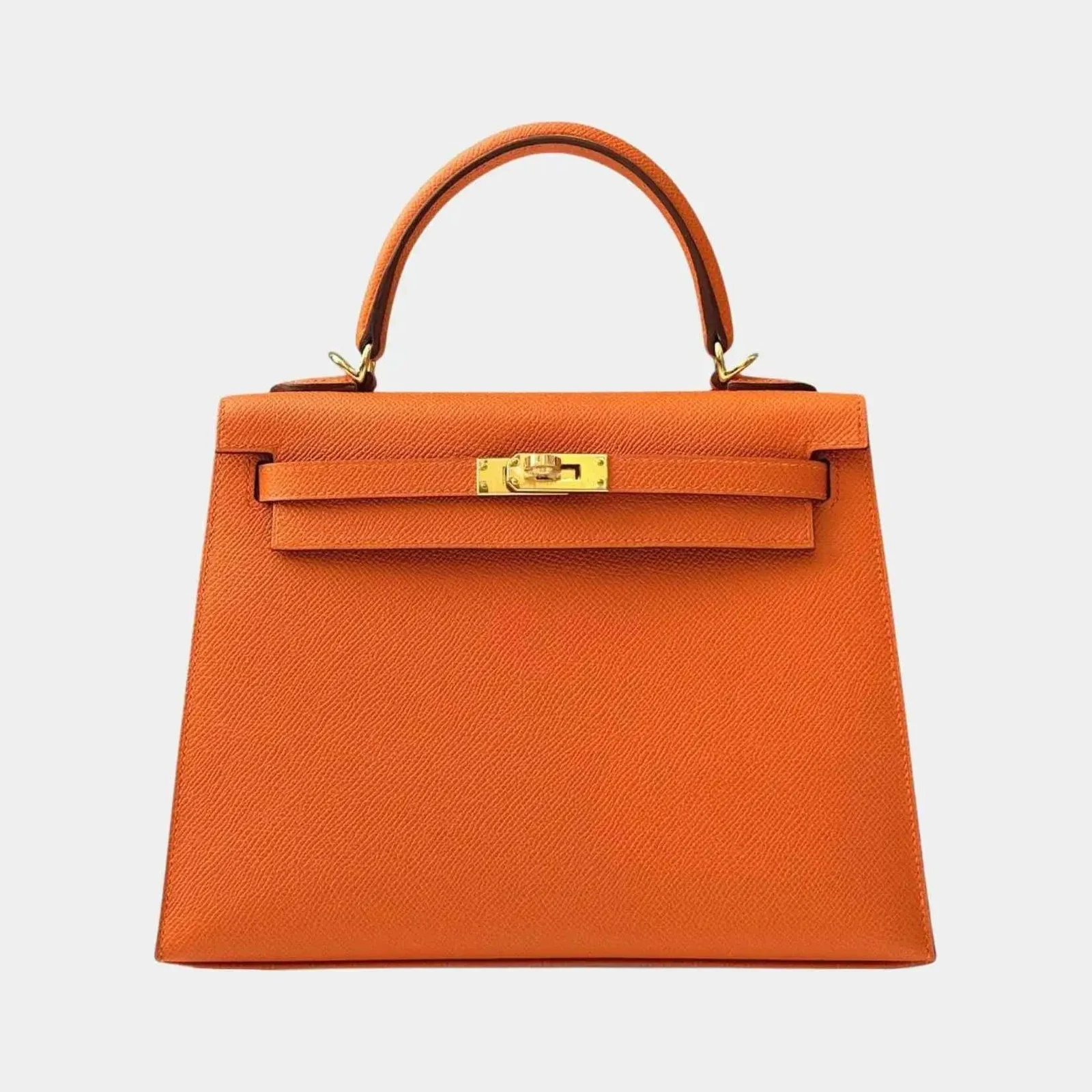 Hermès Kelly 25 Epsom Orange H GHW