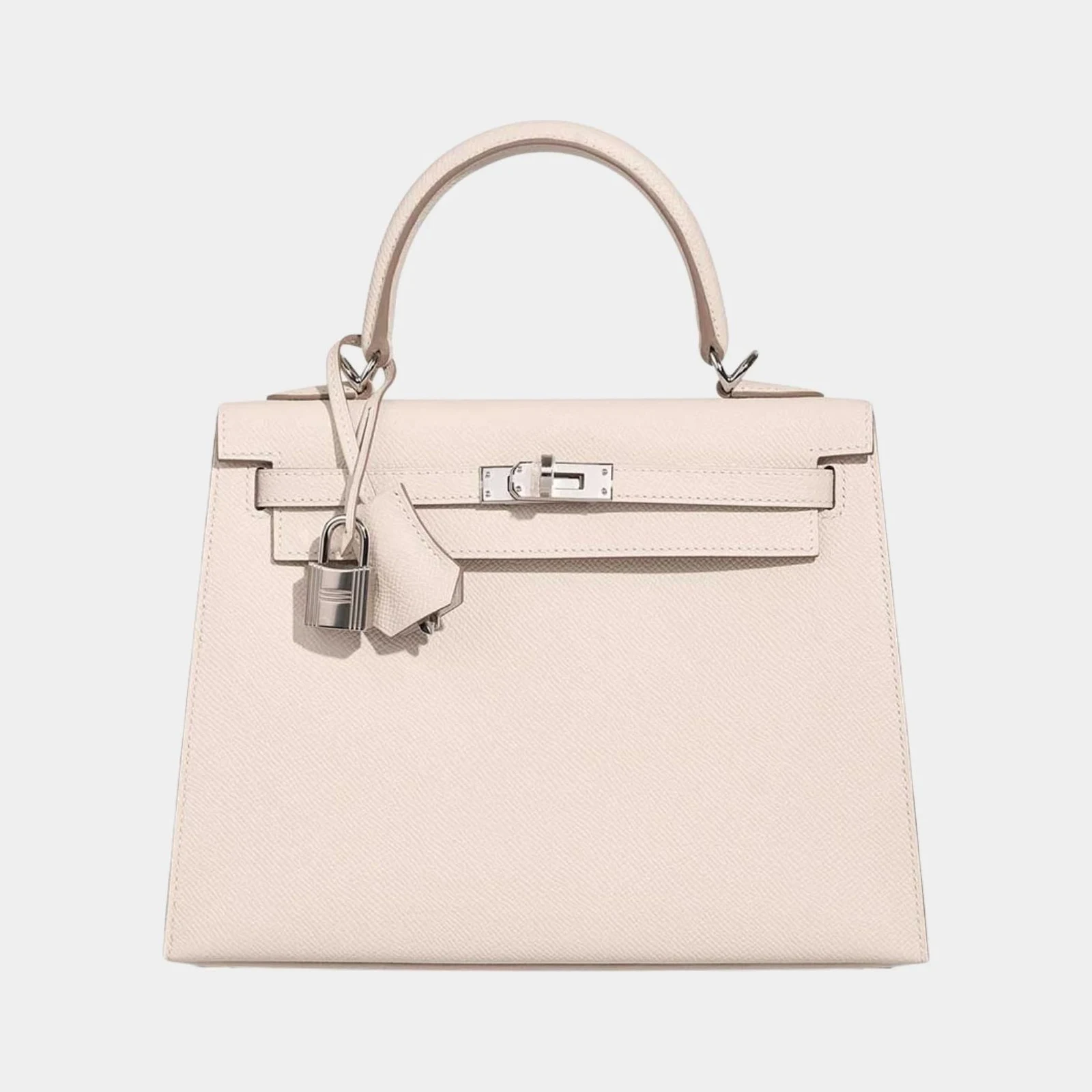 Hermès Kelly 25 Epsom Craie PHW