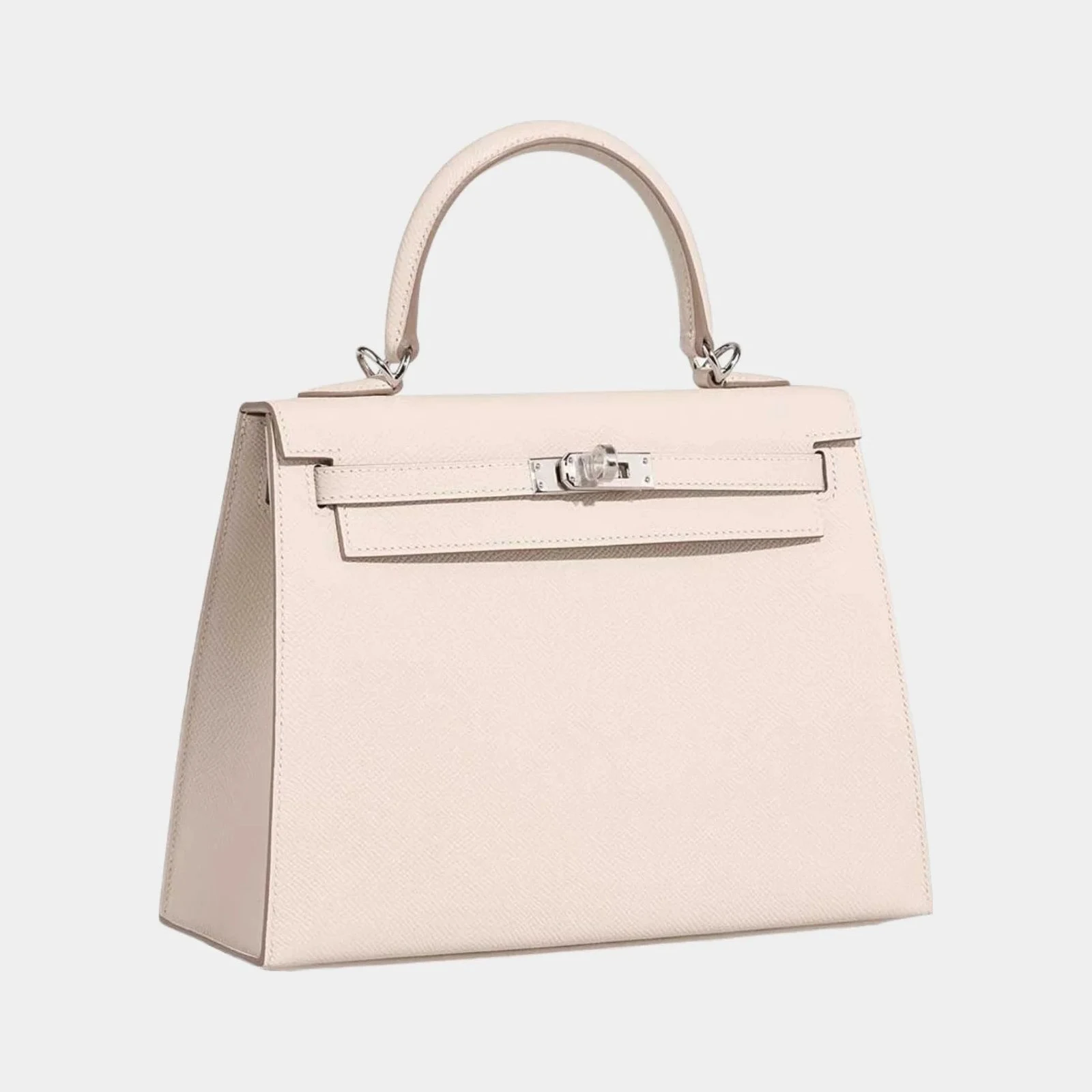 Hermès Kelly 25 Epsom Craie PHW