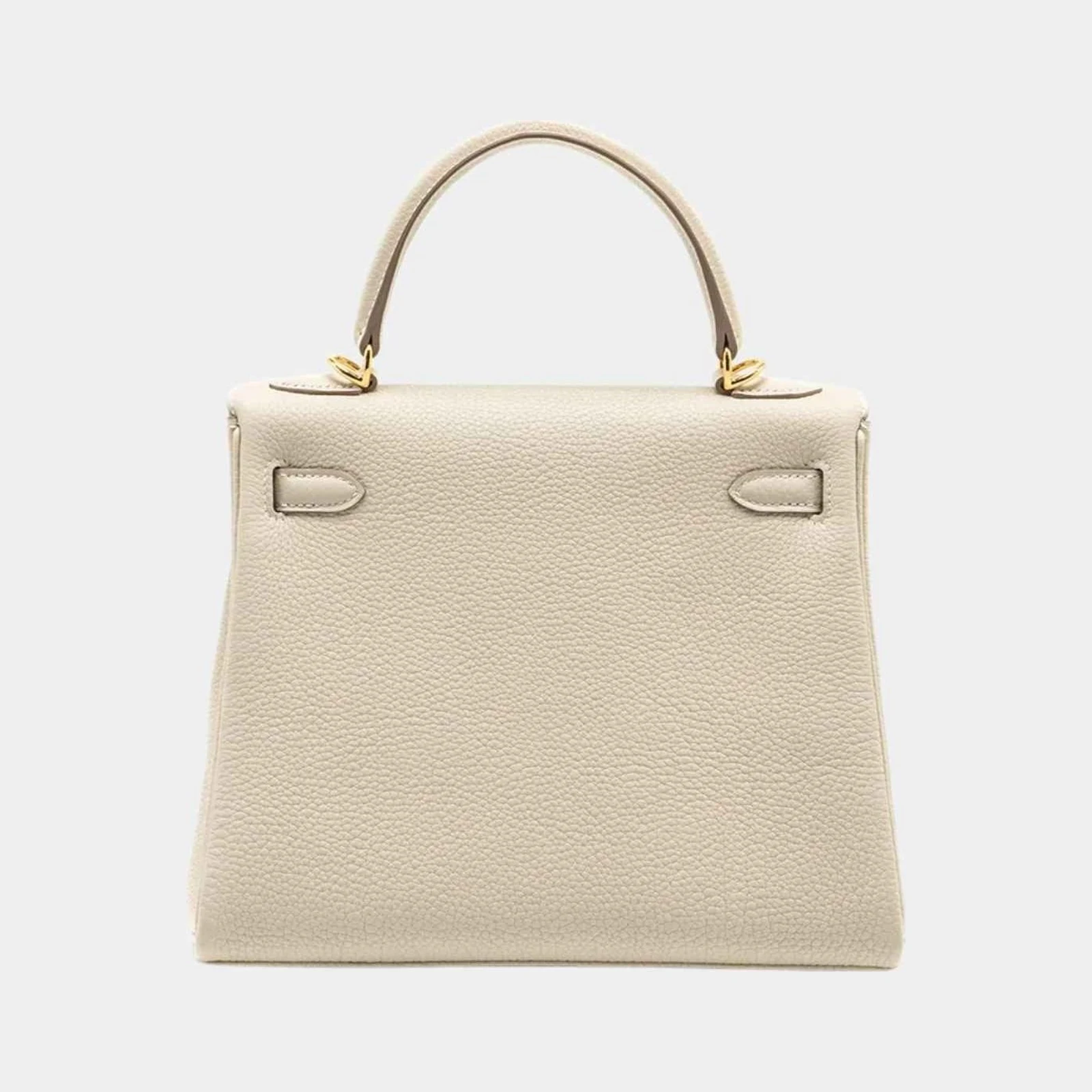 Hermès Kelly 25 Togo Craie GHW