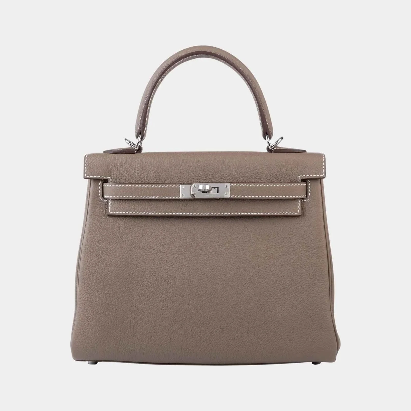 Hermès Kelly 25 Togo Etoupe PHW