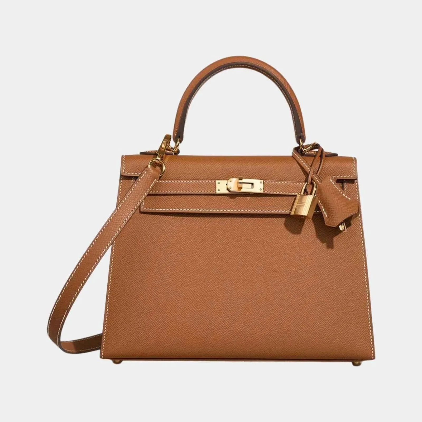 Hermès Kelly 25 Epsom Gold GHW