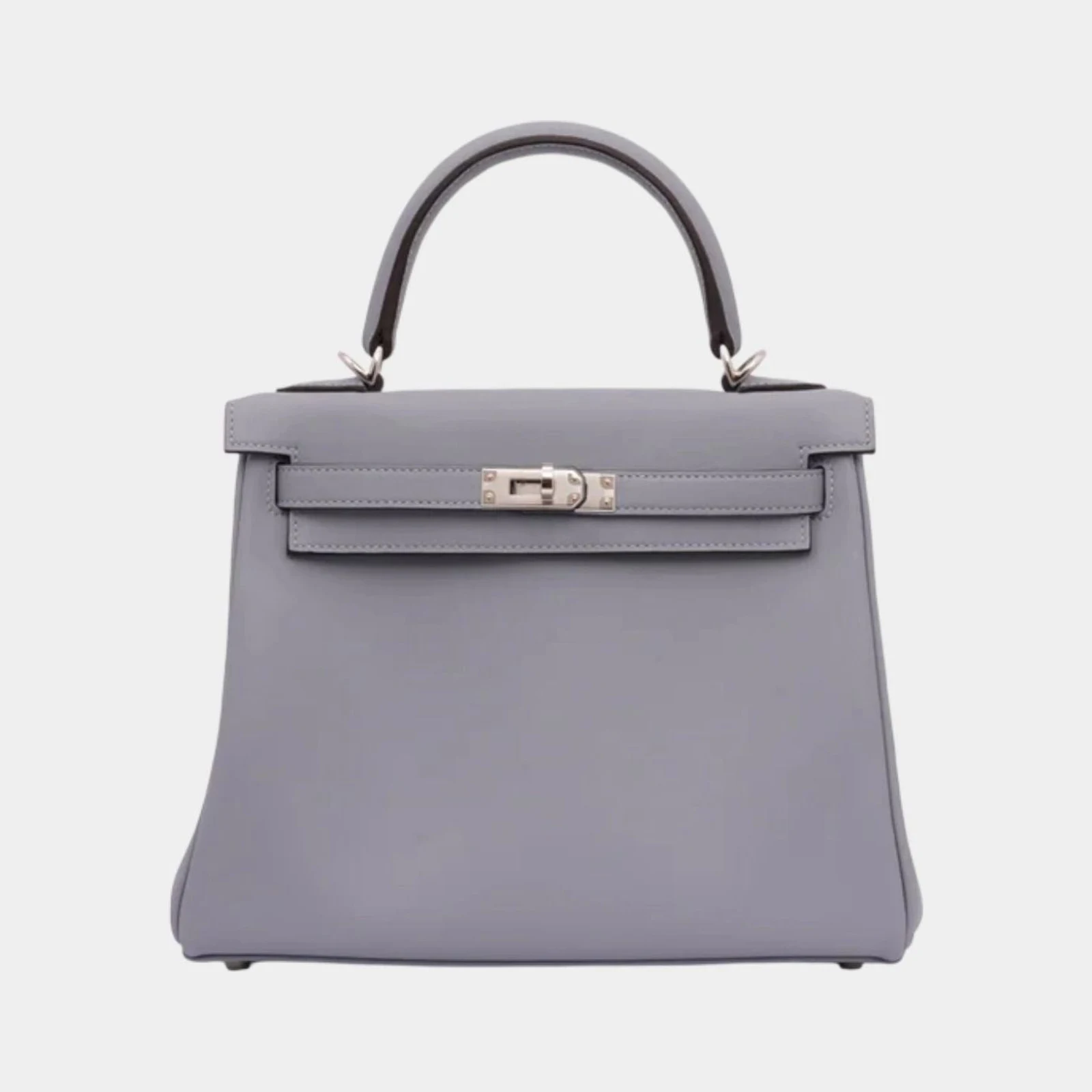 Hermès Kelly 25 Swift Bleu Lin PHW