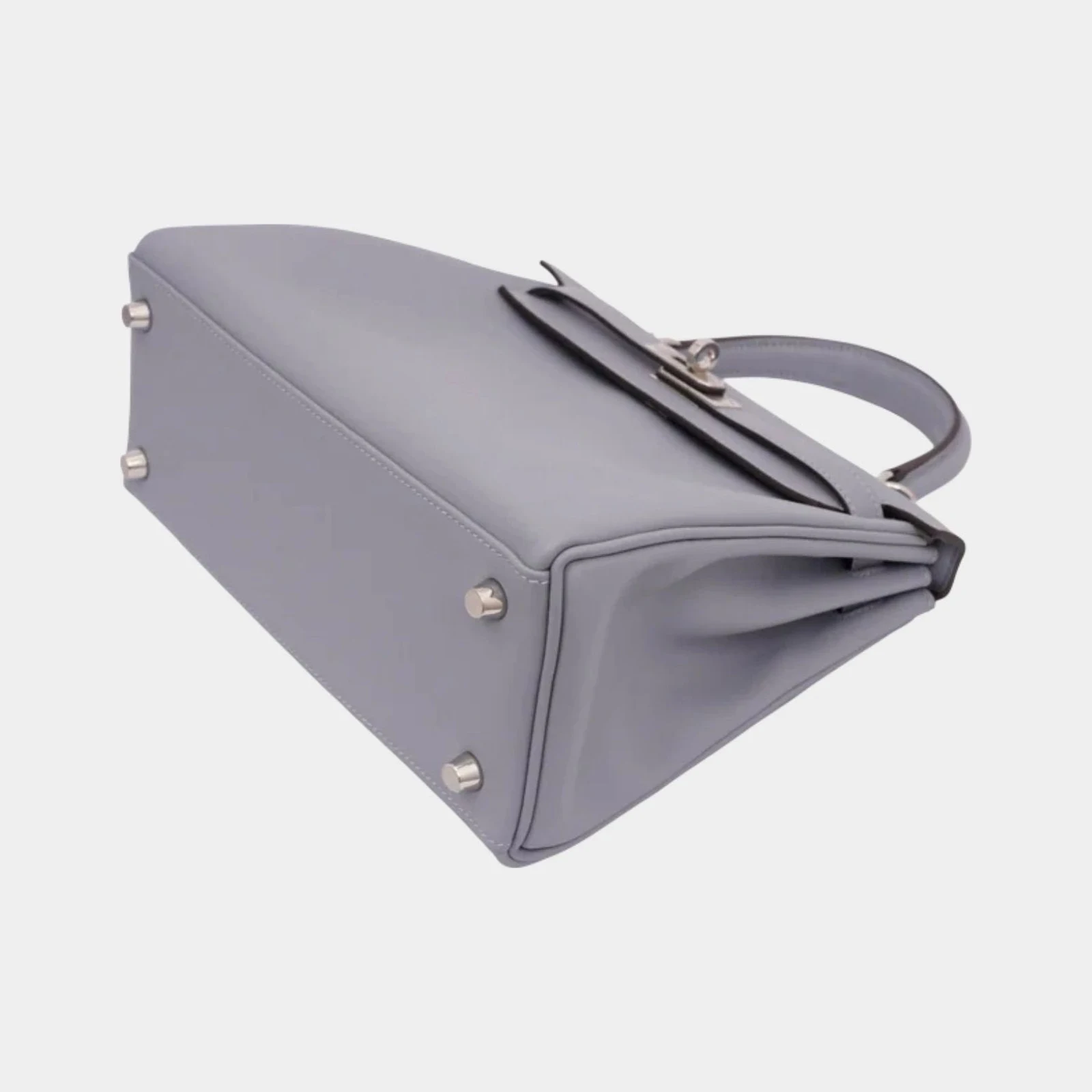 Hermès Kelly 25 Swift Bleu Lin PHW