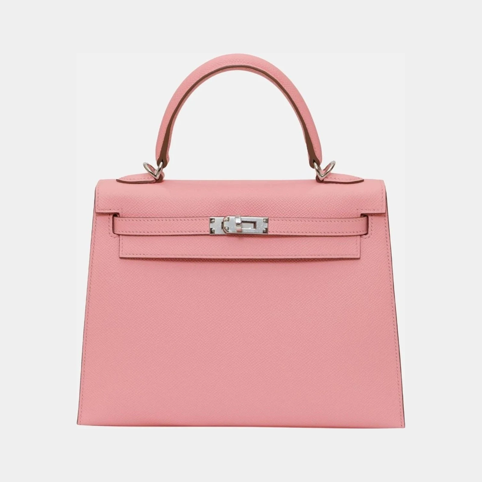 Hermès Kelly 25 Rose Confetti Epsom PHW