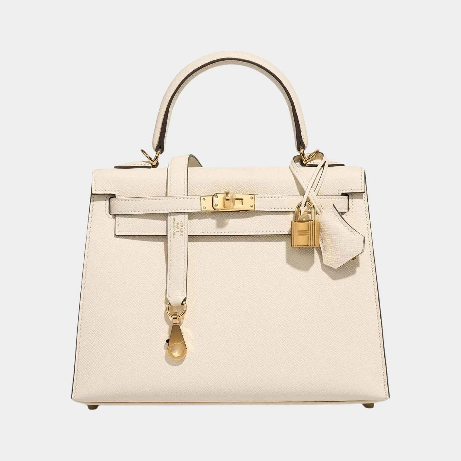 Hermès Kelly 25 Epsom Nata GHW