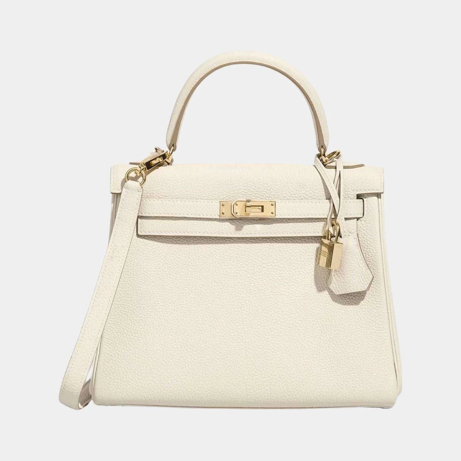 Hermès Kelly 25 Togo Beton GHW
