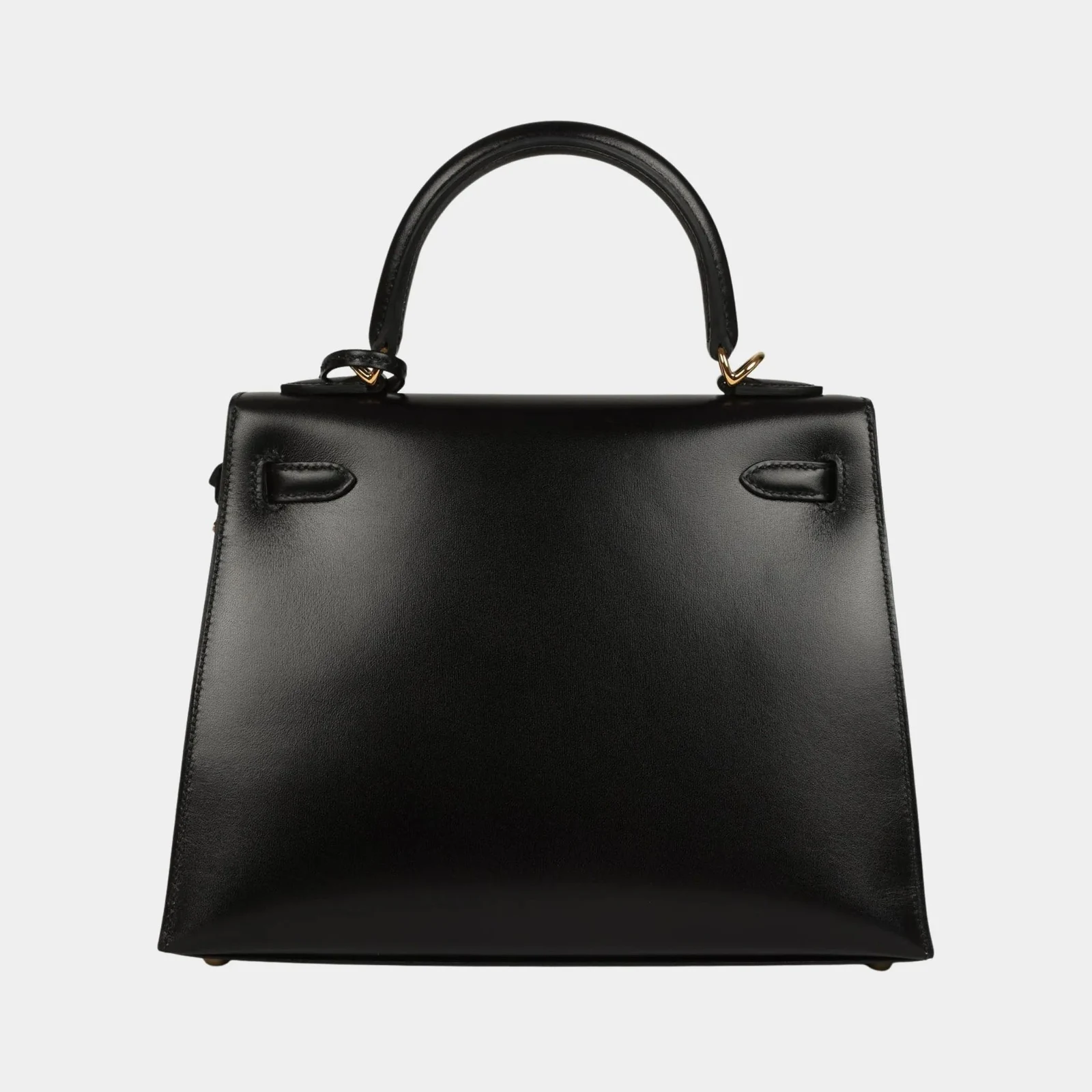 Hermès Kelly 25 Box Black GHW