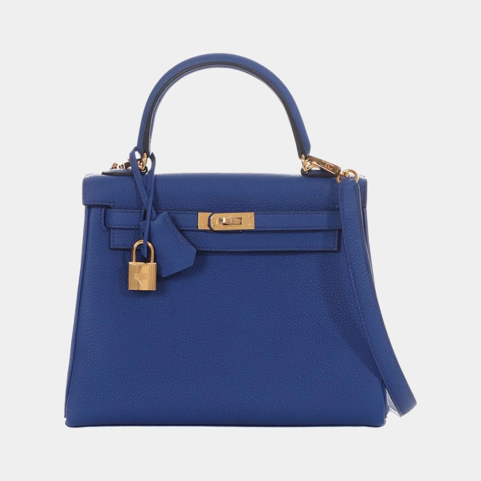 Hermès Kelly 25 Togo Bleu Royal GHW