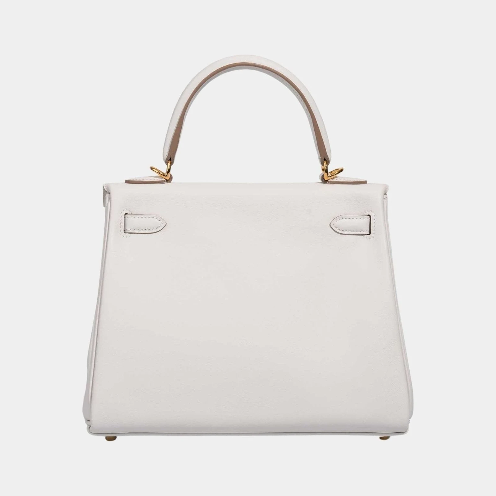 Hermès Kelly 25 Swift Gris Pale GHW