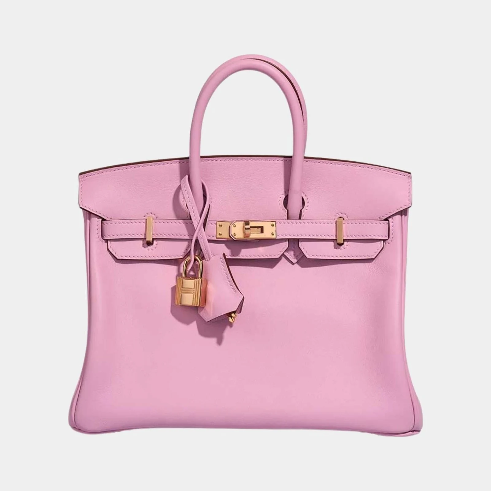 Hermès Birkin 25 Swift Mauve Sylvestre GHW