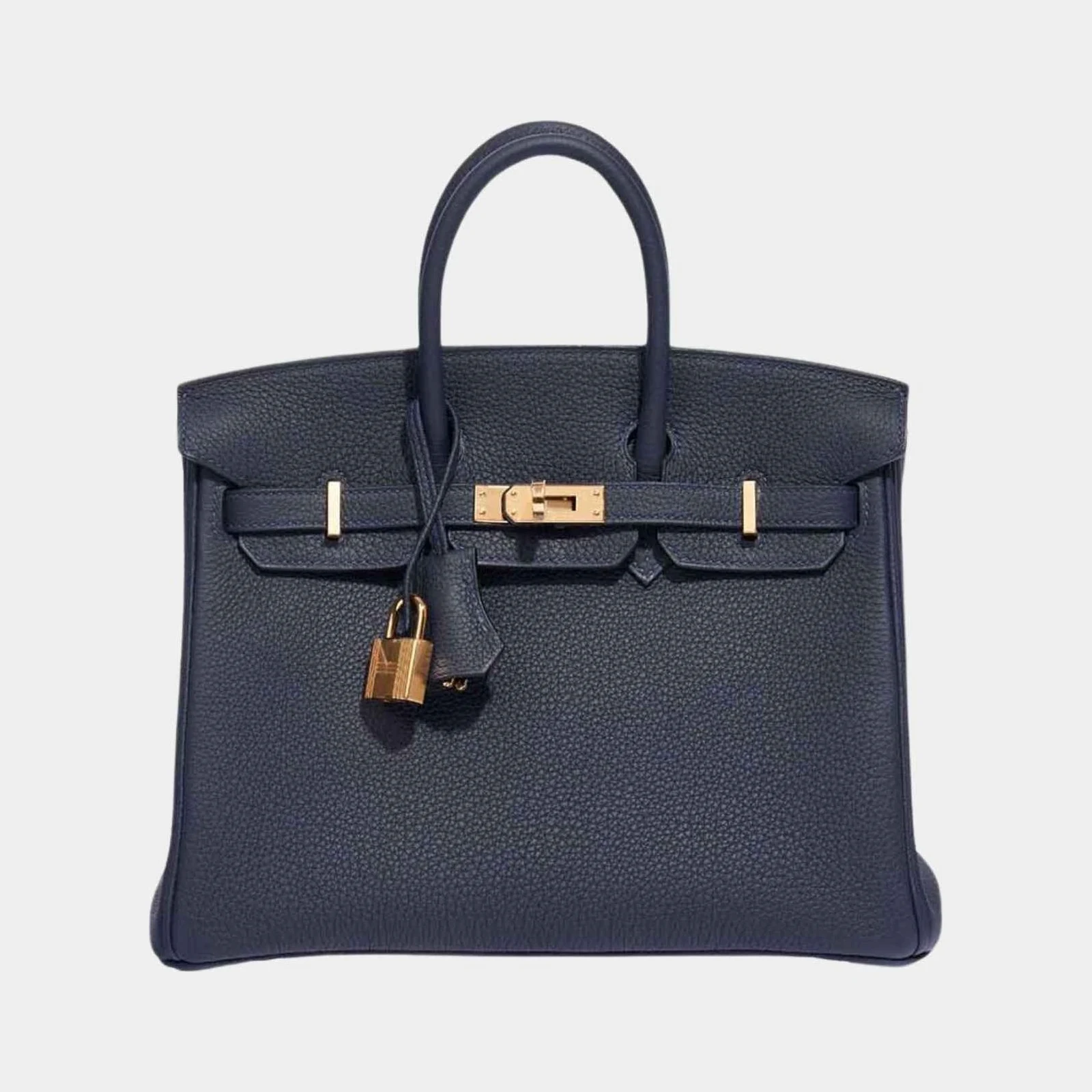 Hermès Birkin 25 Togo Bleu Nuit GHW