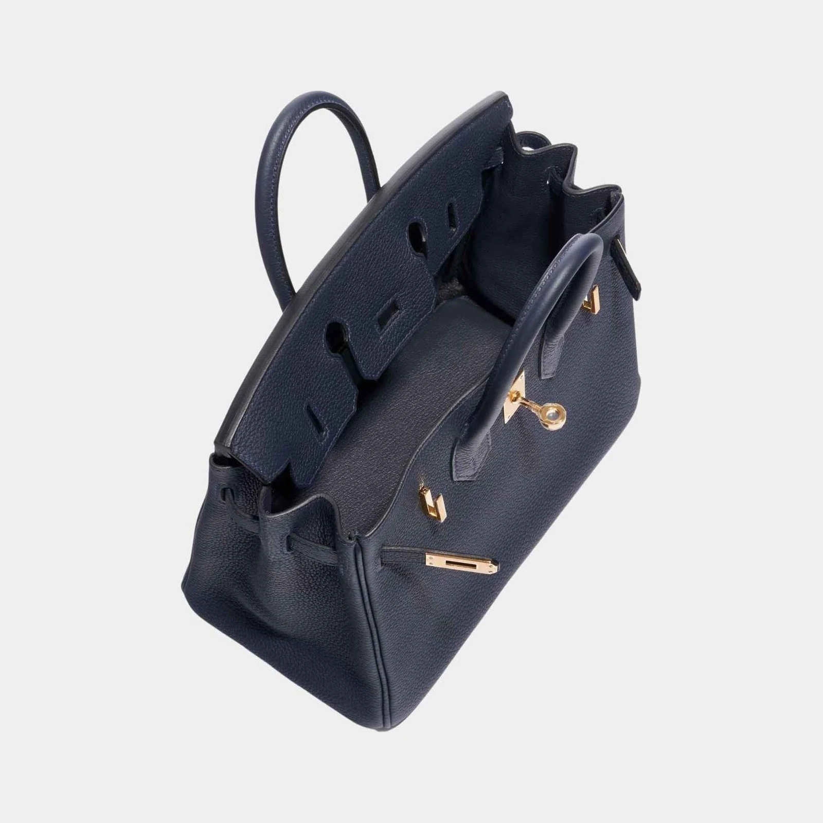 Hermès Birkin 25 Togo Bleu Nuit GHW